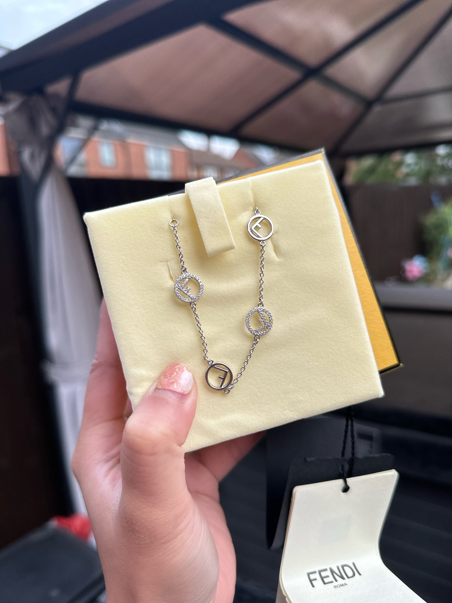 F Logo bracelet