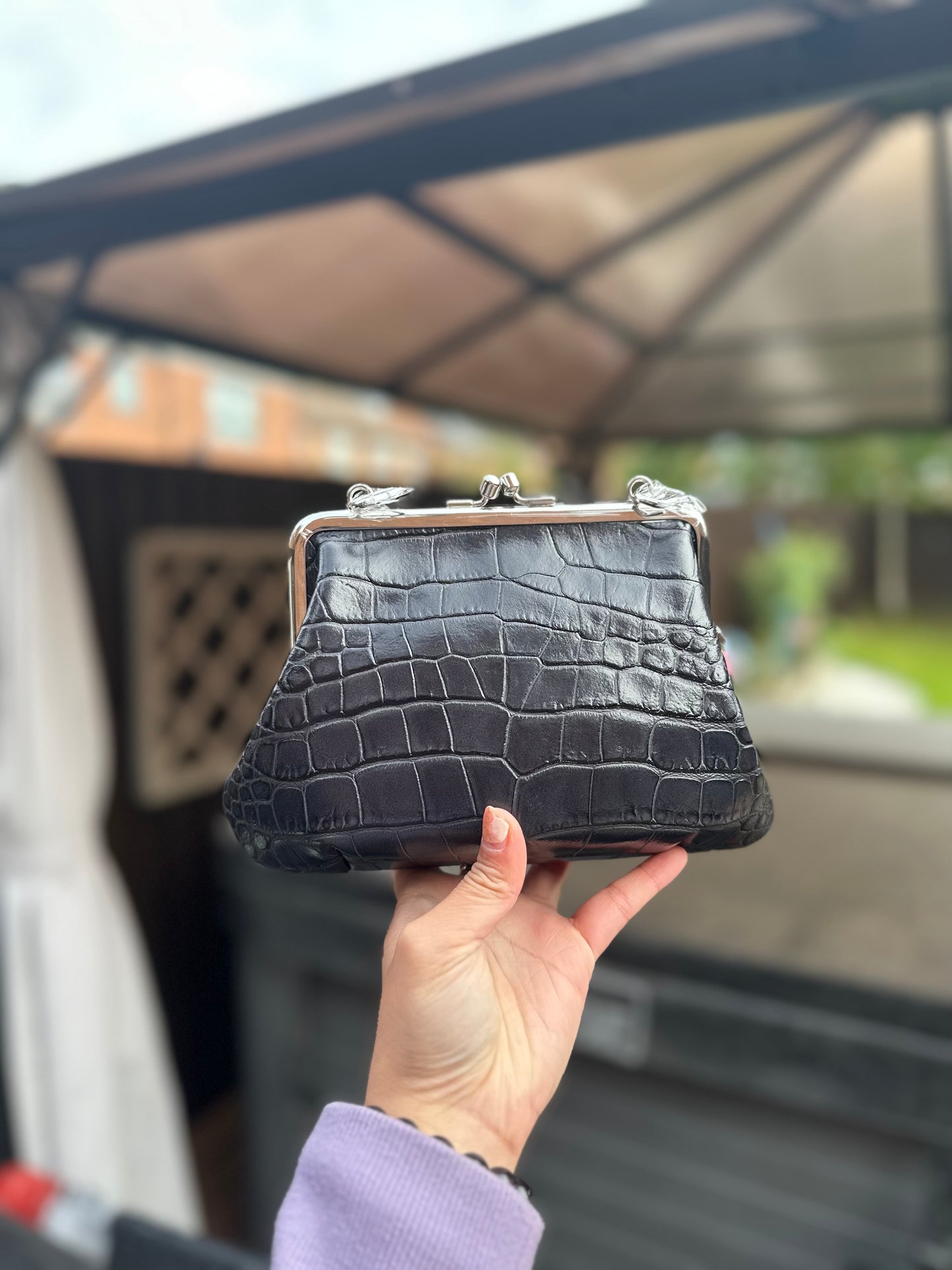 Westwood frame purse crossbody bag