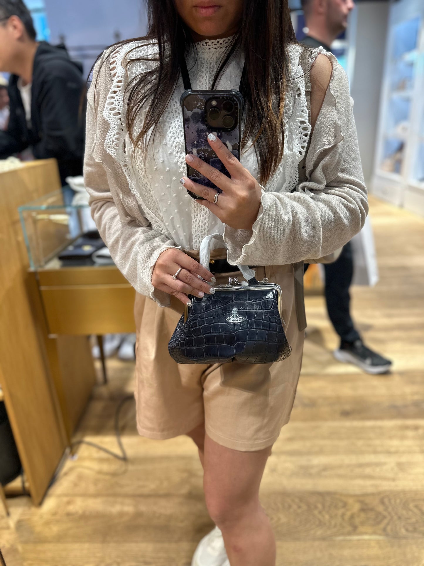 Westwood frame purse crossbody bag