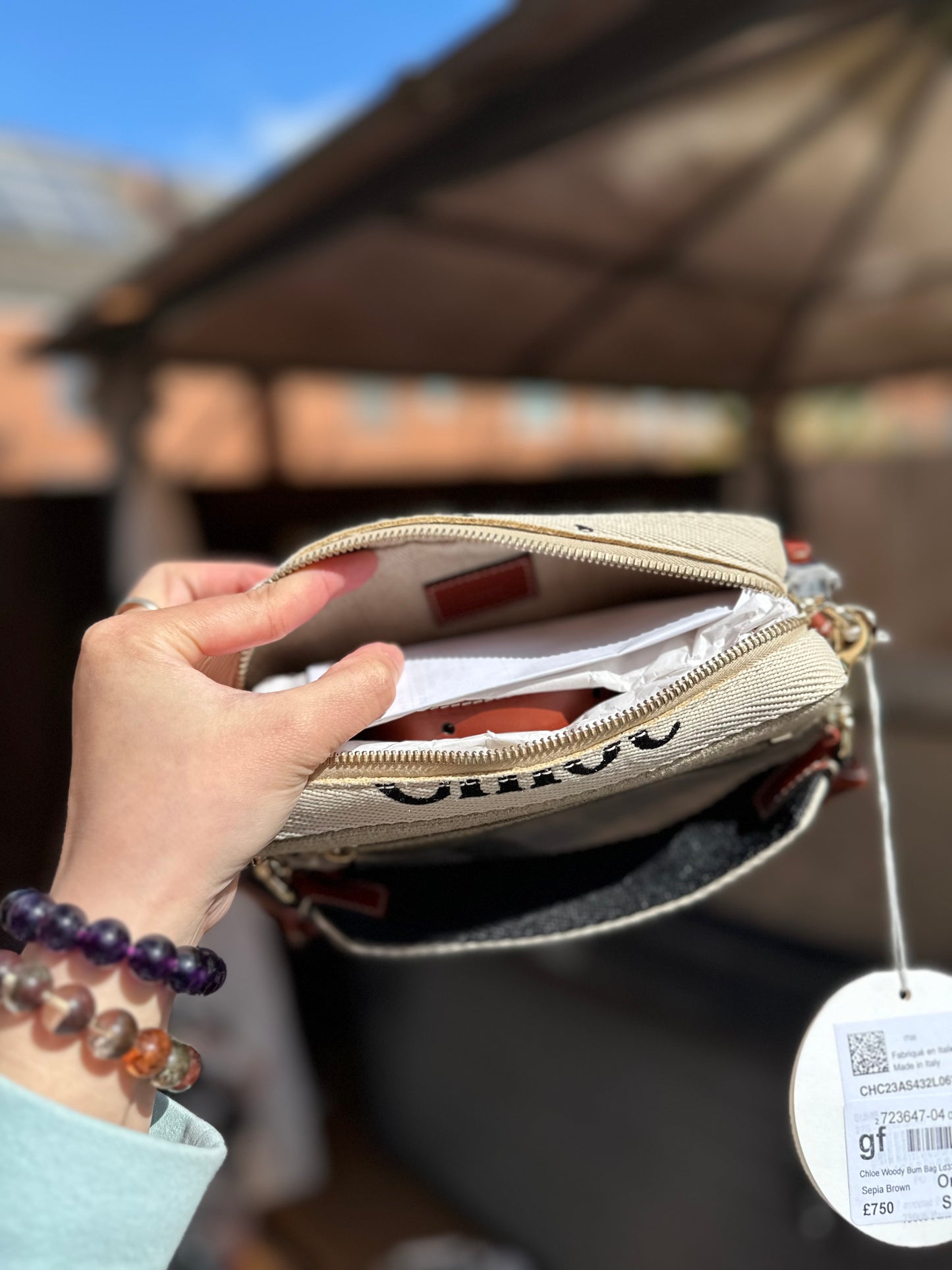 Woody belt bag