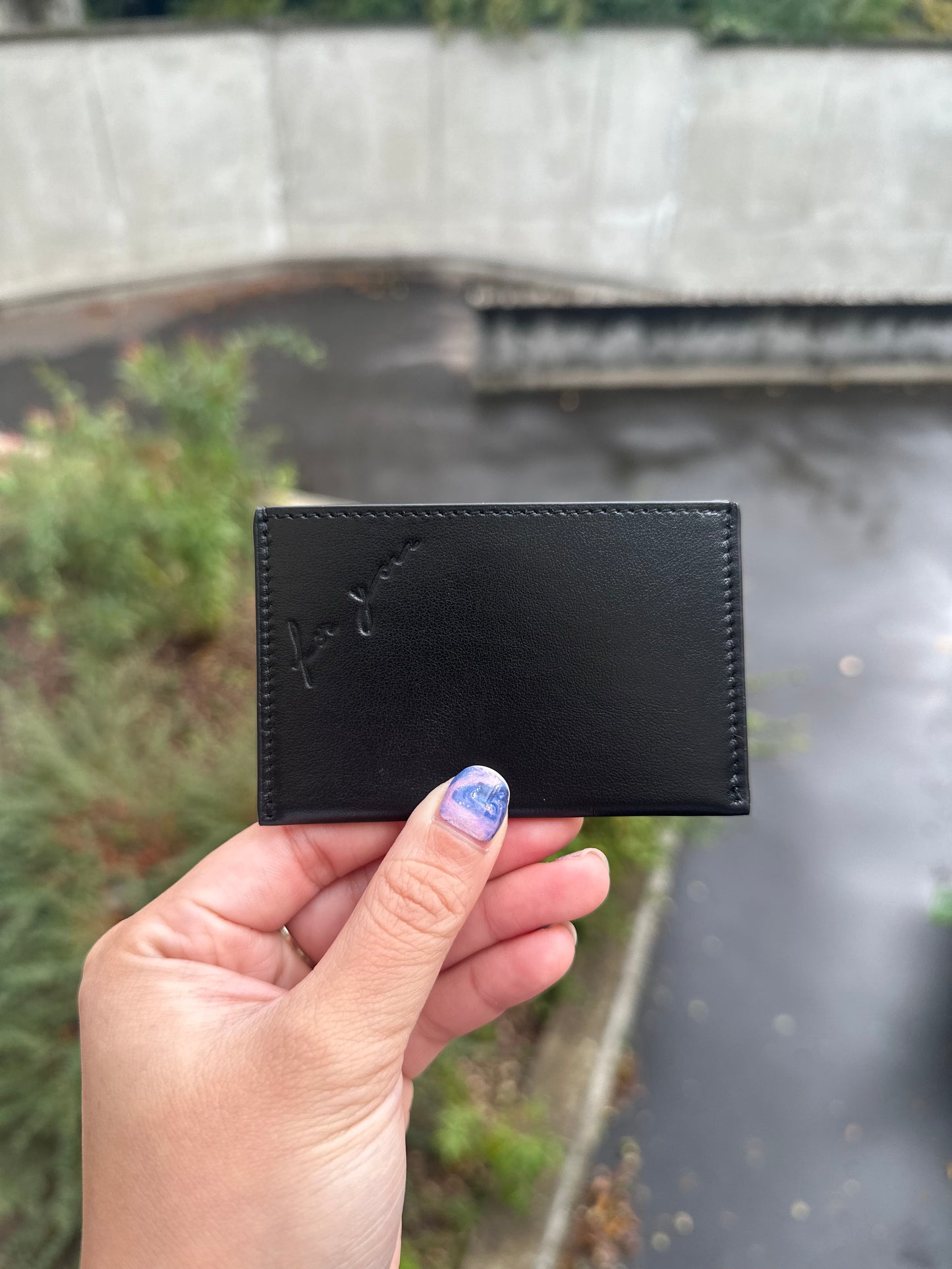 Ysl card holder and mirror gift set