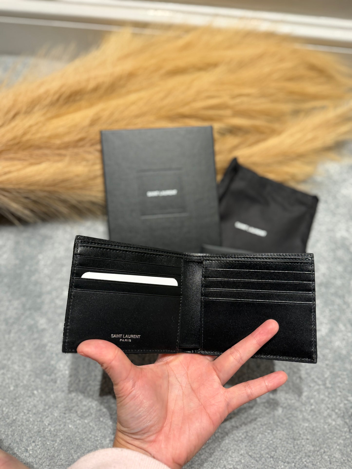 Ysl bi-fold wallet