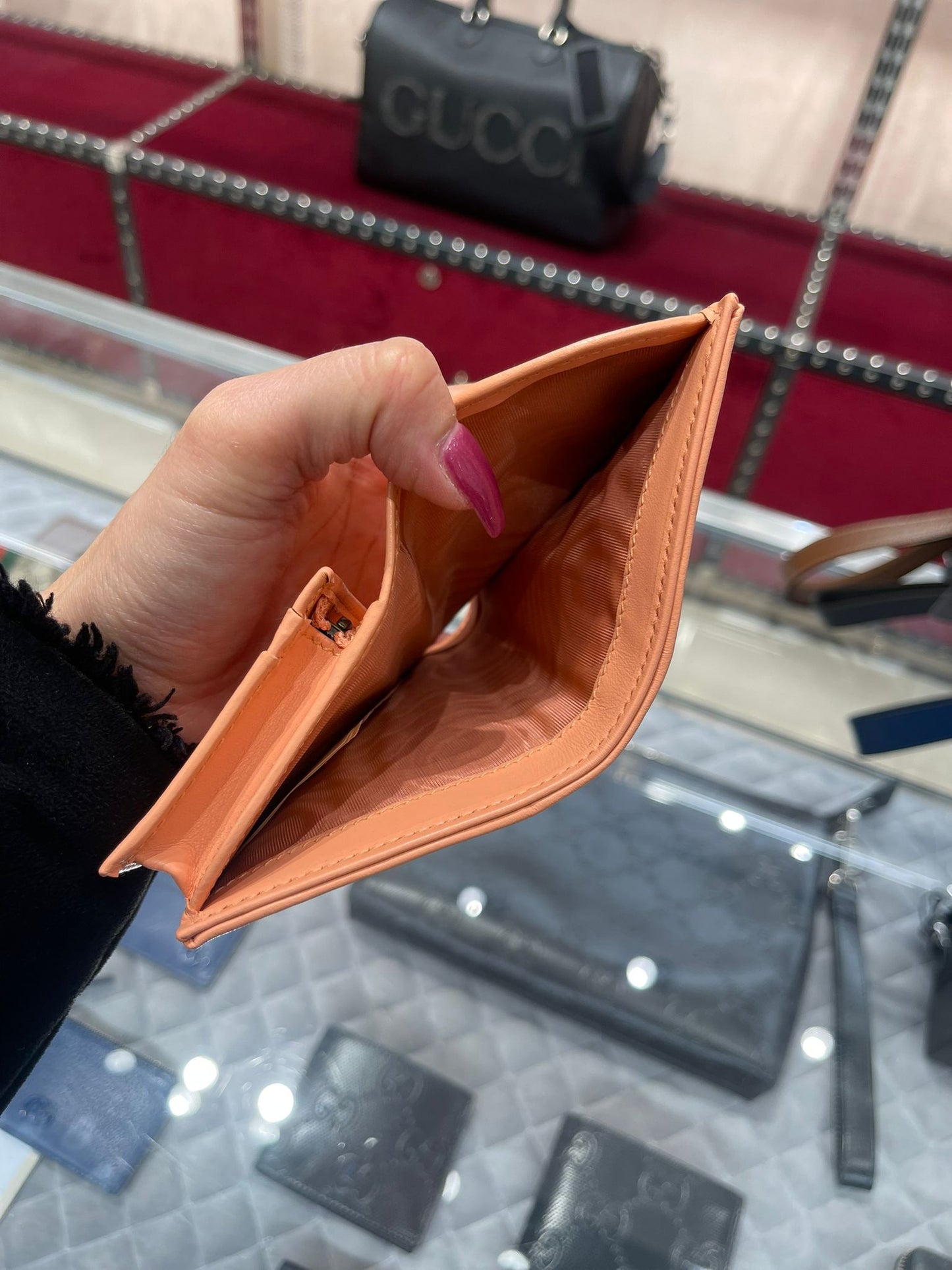 Gg card holder wallet