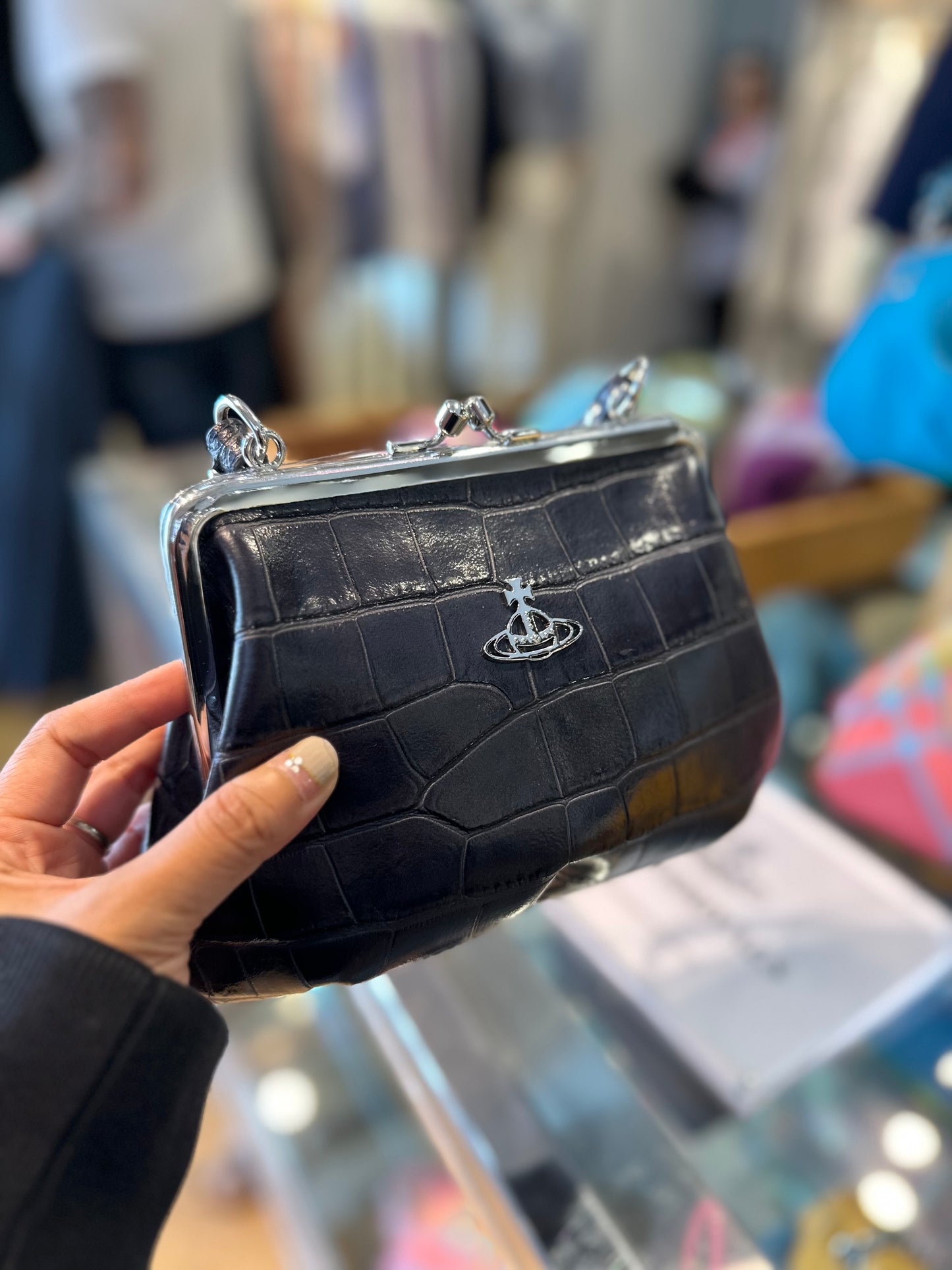Westwood frame purse crossbody bag