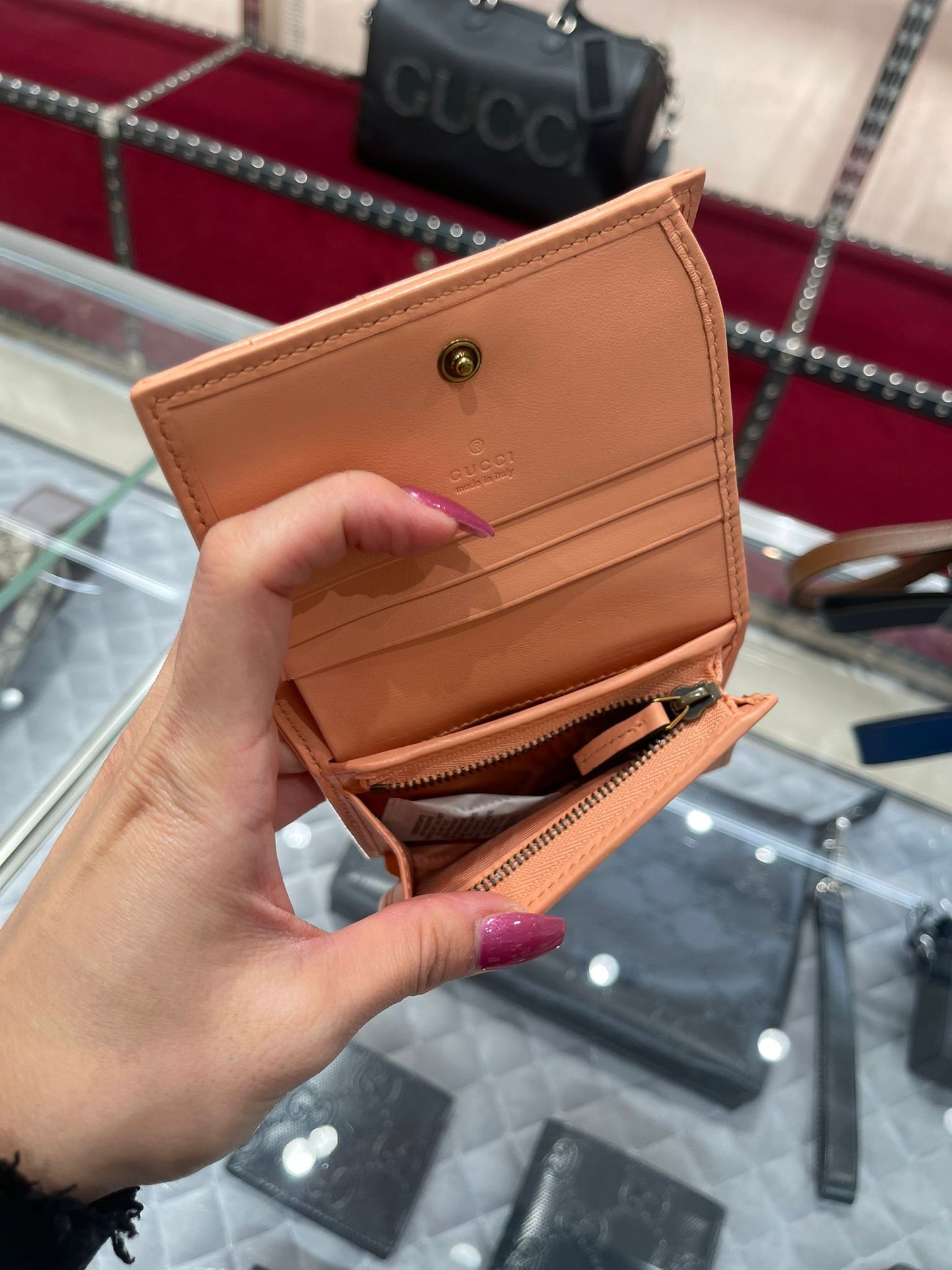 Gg card holder wallet