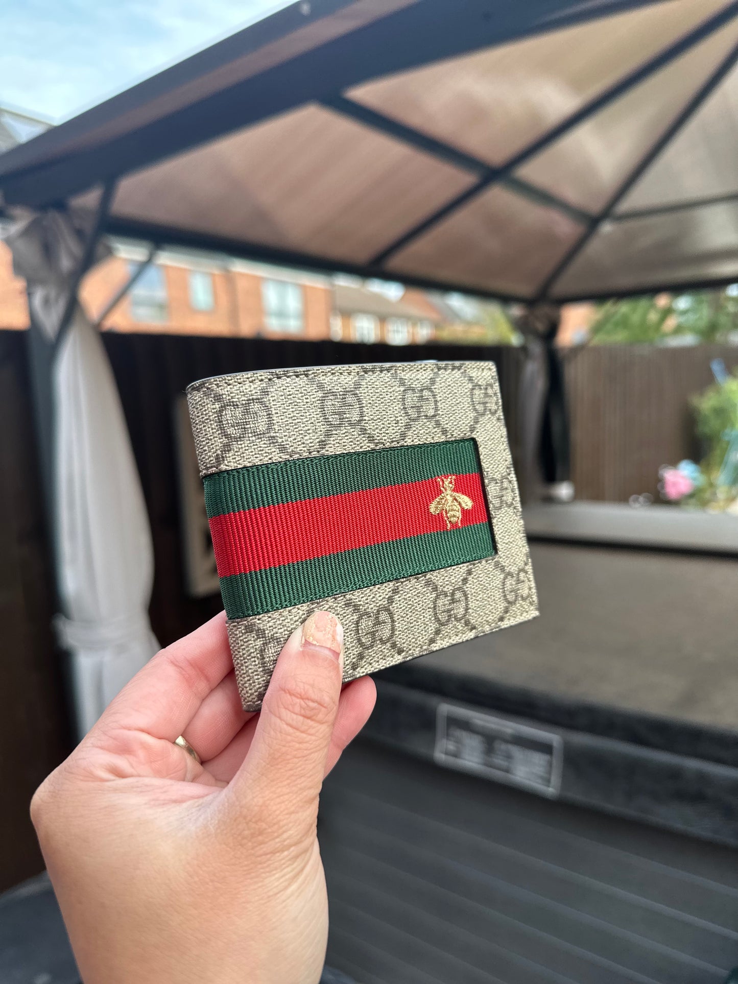 Monogram men bi-fold wallet