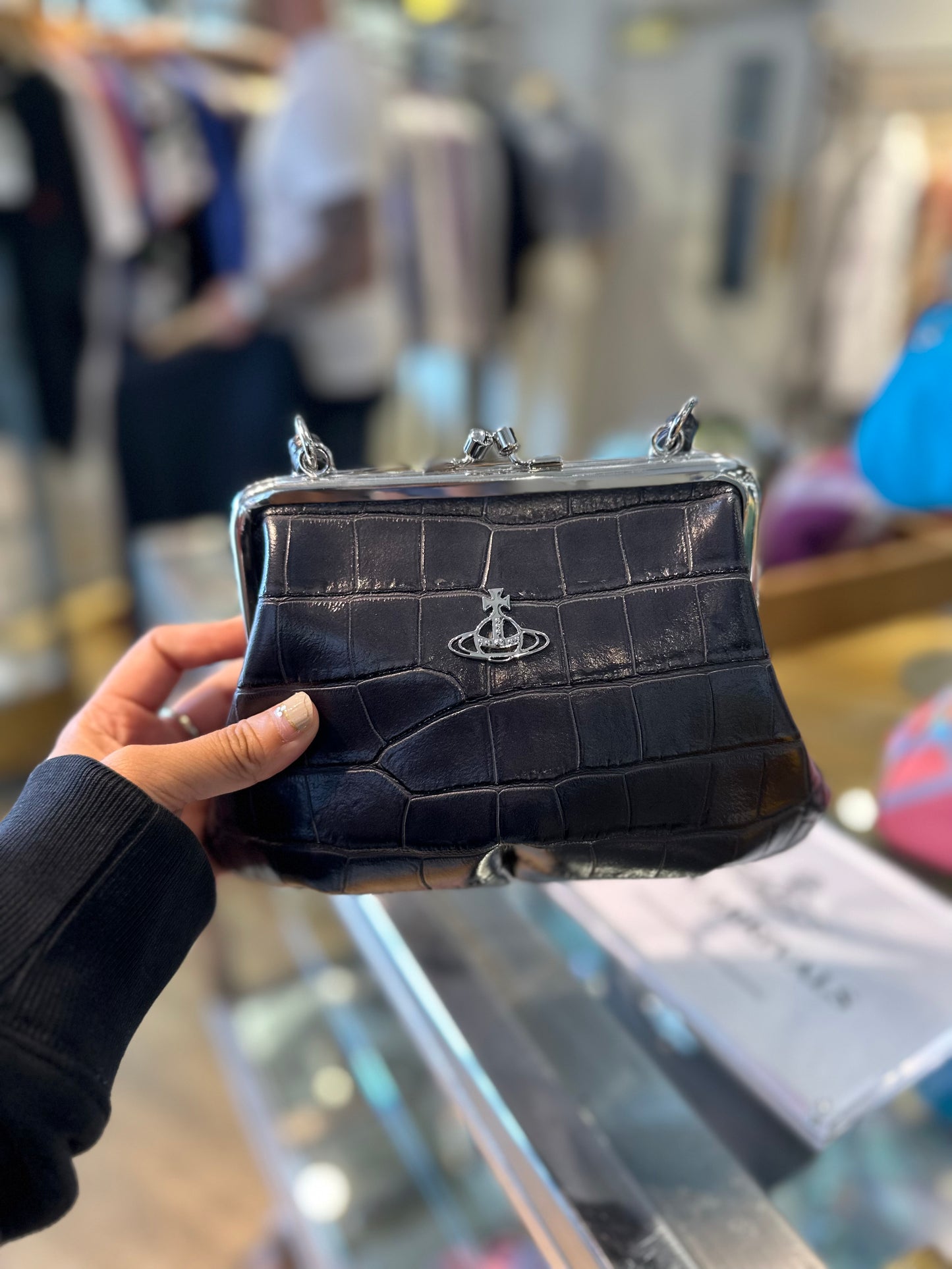 Westwood frame purse crossbody bag