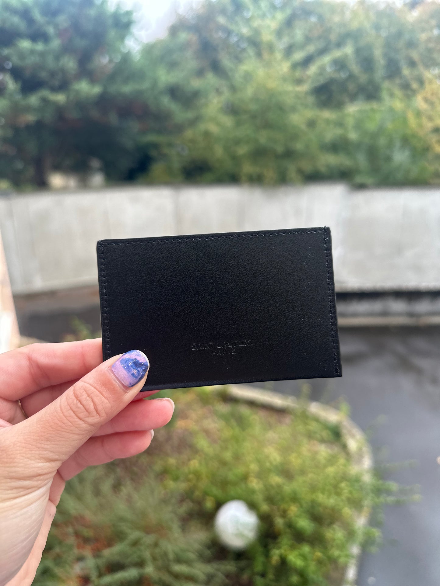 Ysl card holder and mirror gift set