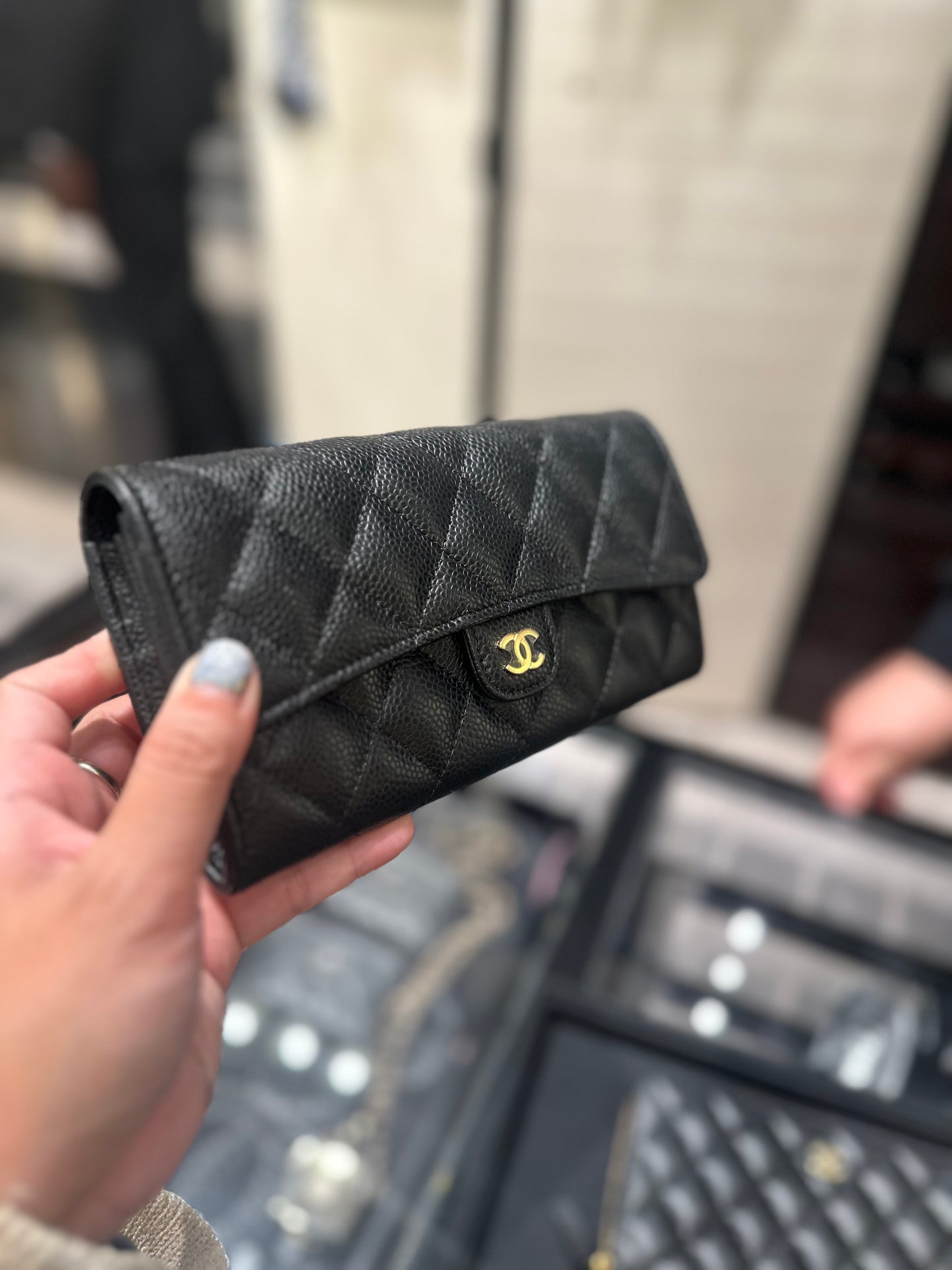 Classic cf long wallet