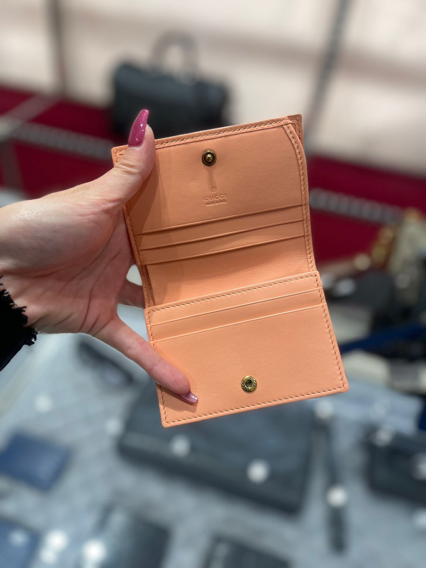 Gg card holder wallet