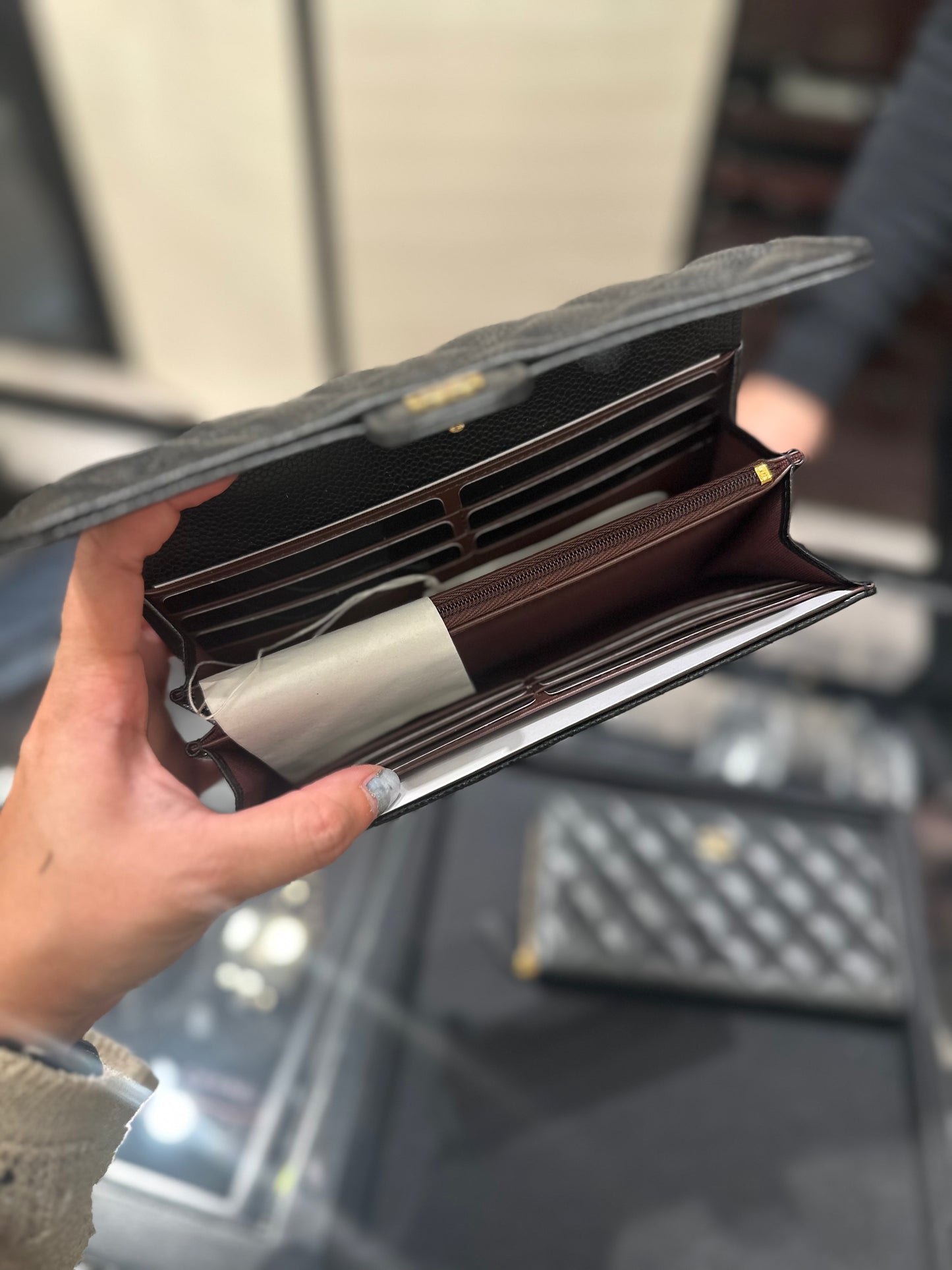 Classic cf long wallet