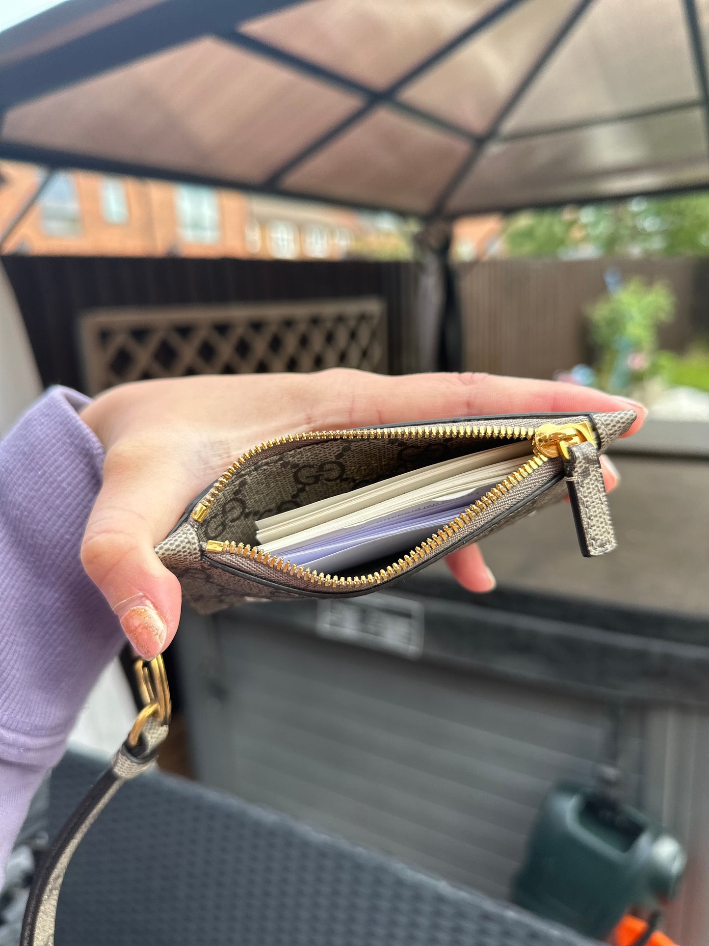 Gucci x Balenciaga card holder