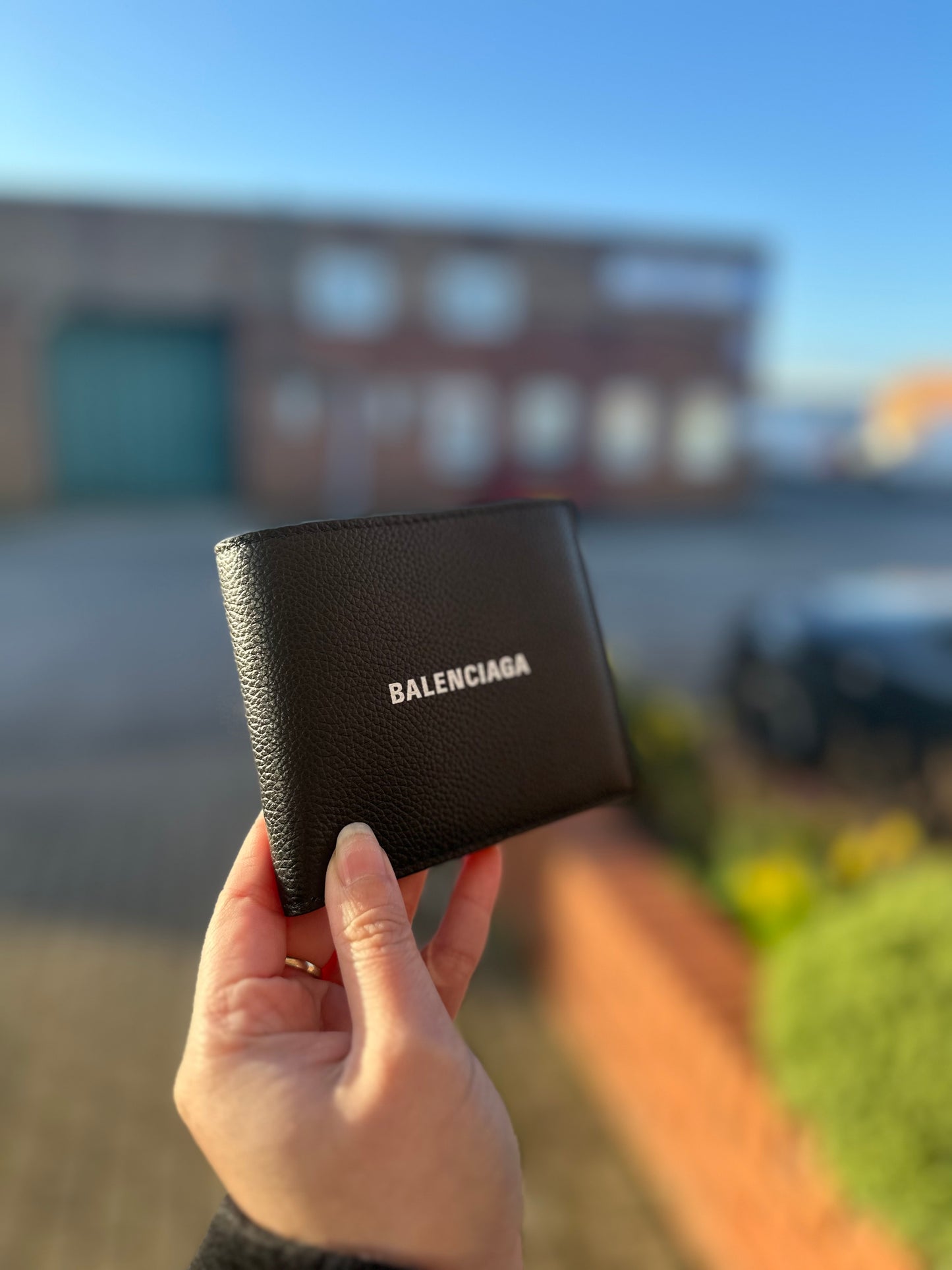 Logo bi-fold wallet