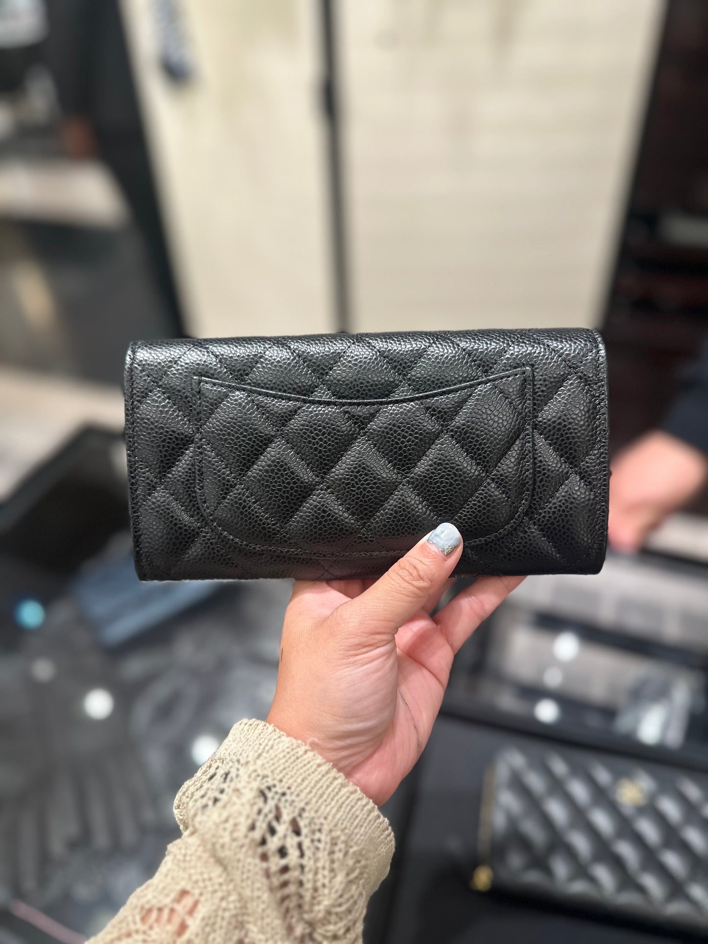 Classic cf long wallet