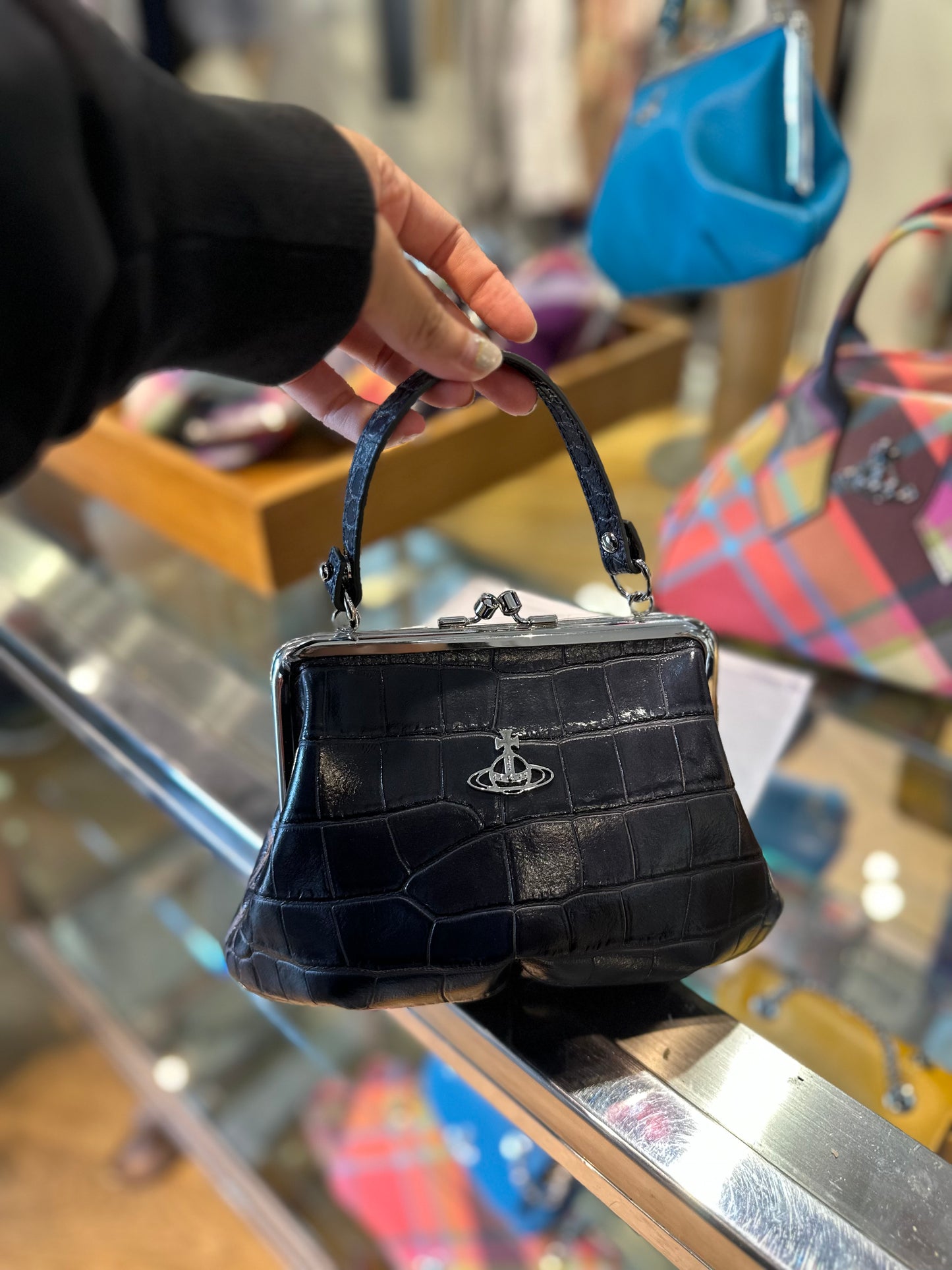 Westwood frame purse crossbody bag