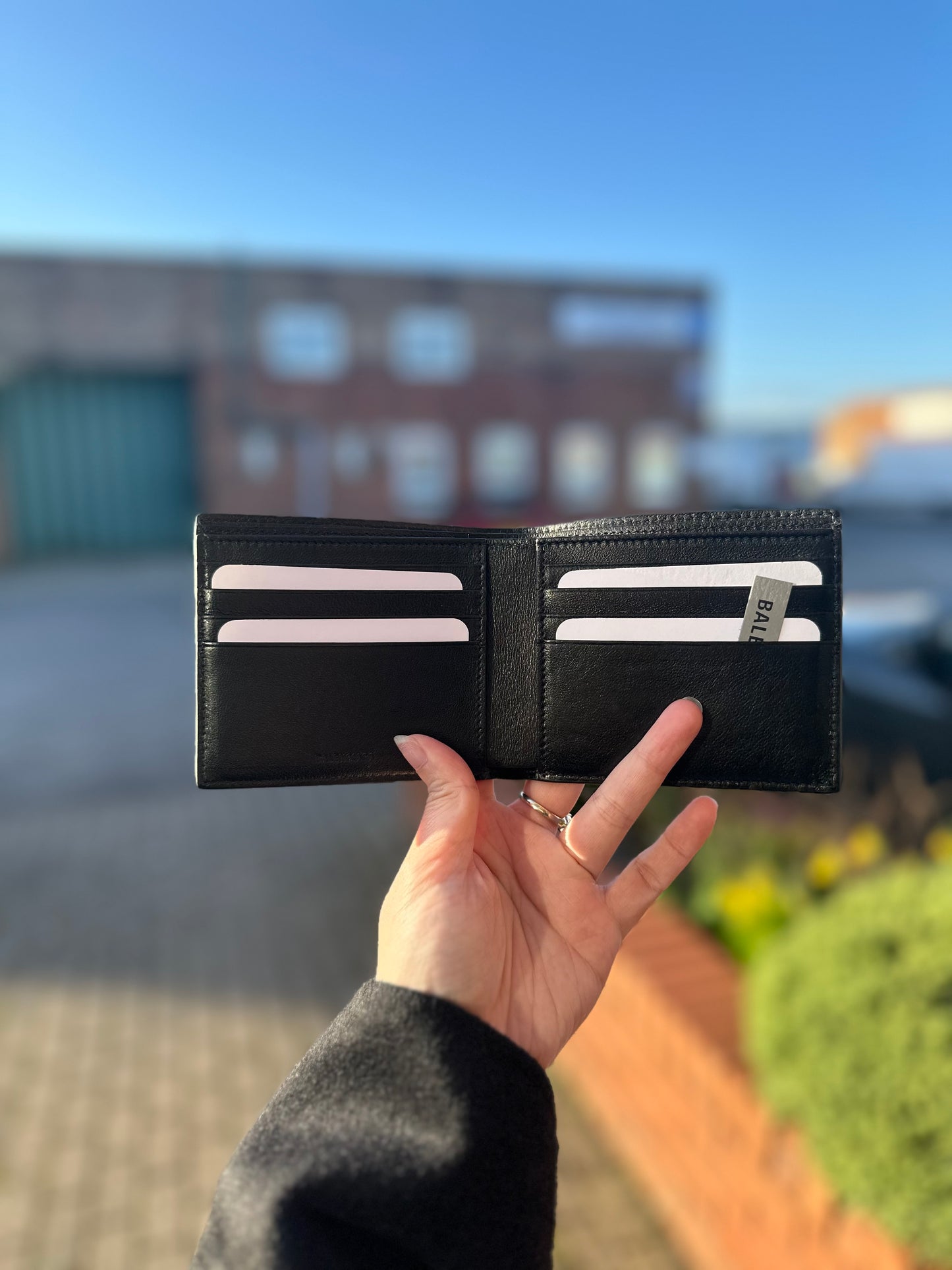 Logo bi-fold wallet