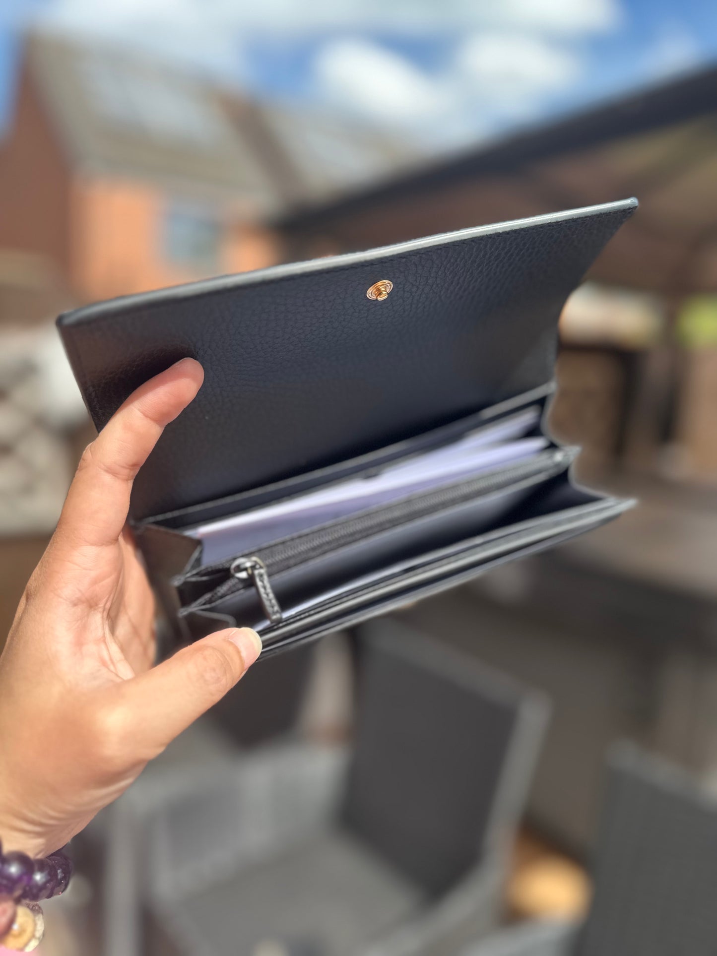 Monogram long wallet