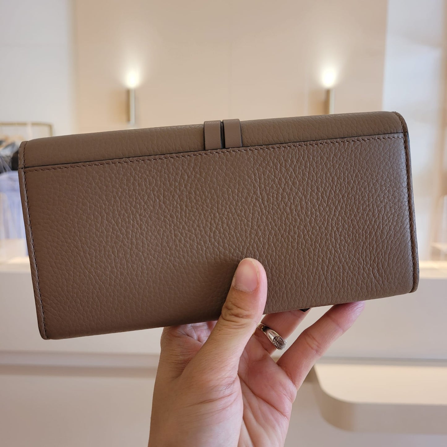 Alphabet long wallet