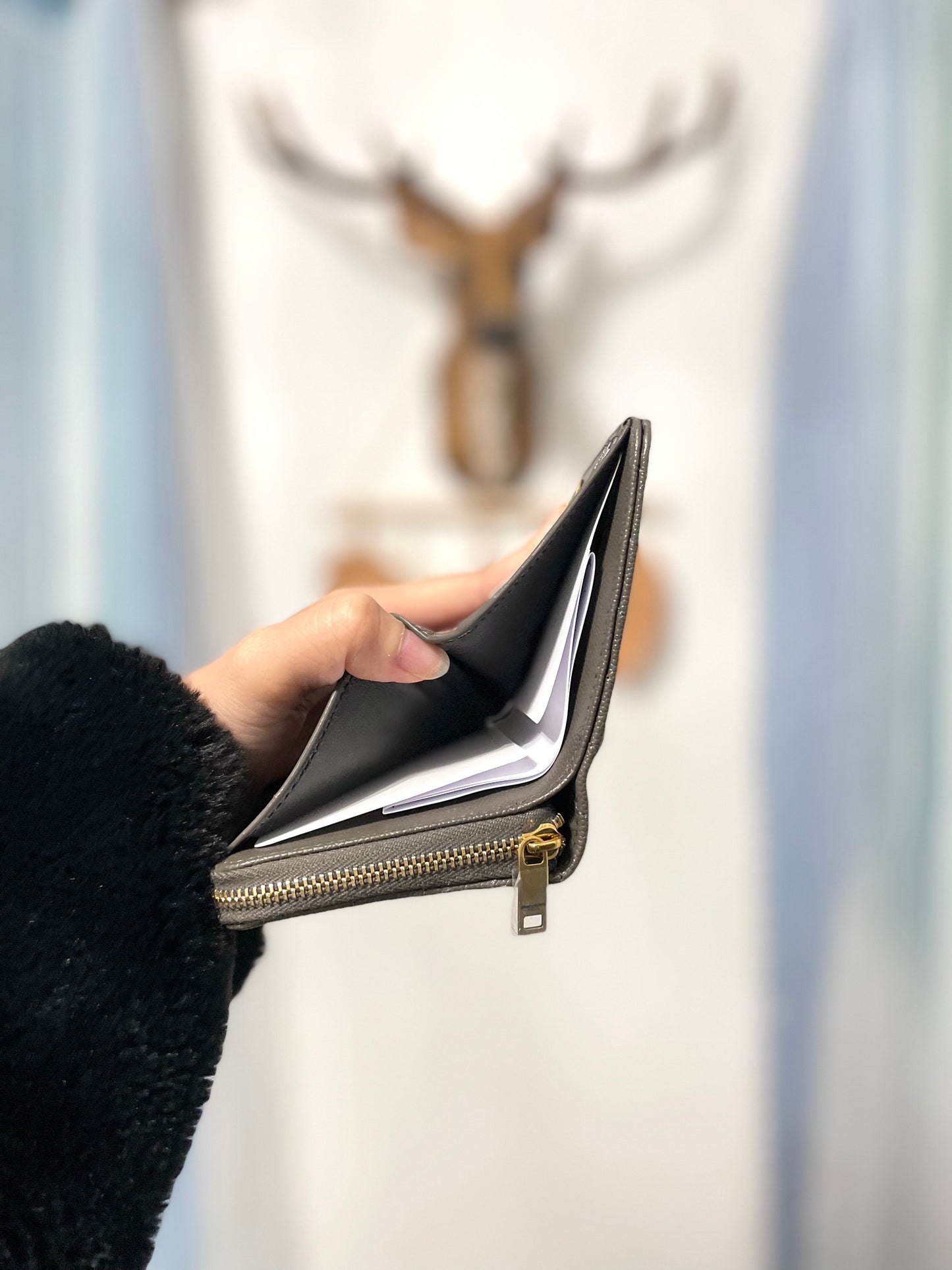 魚子醬紋logo wallet