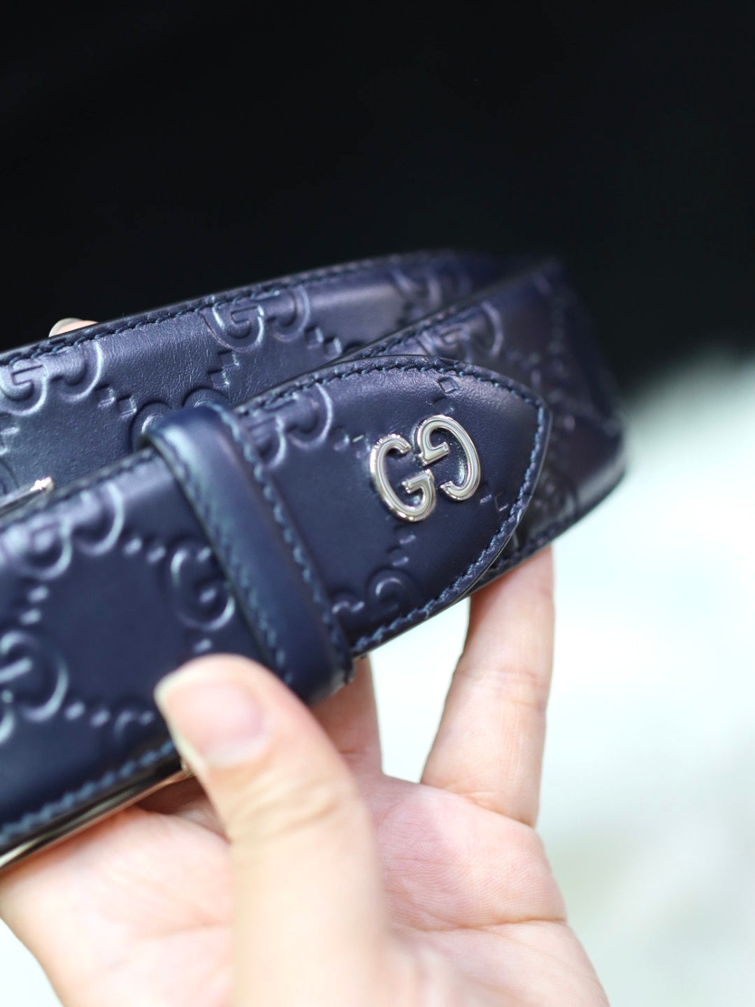 Gg monogram belt 90cm