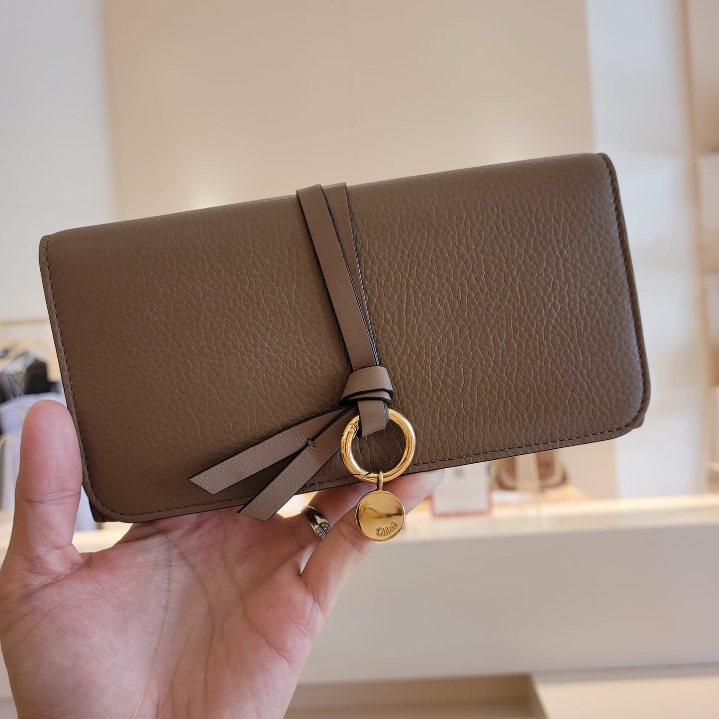 Alphabet long wallet
