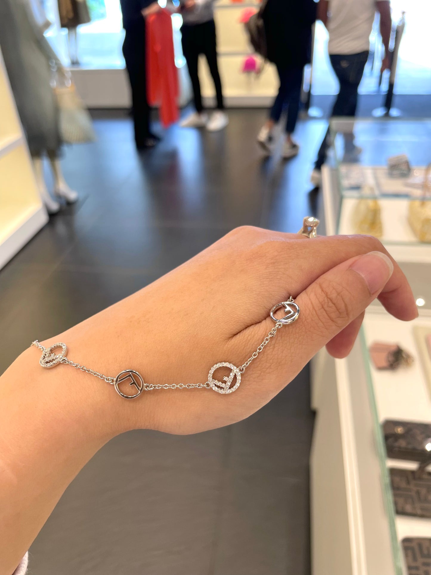 F Logo bracelet
