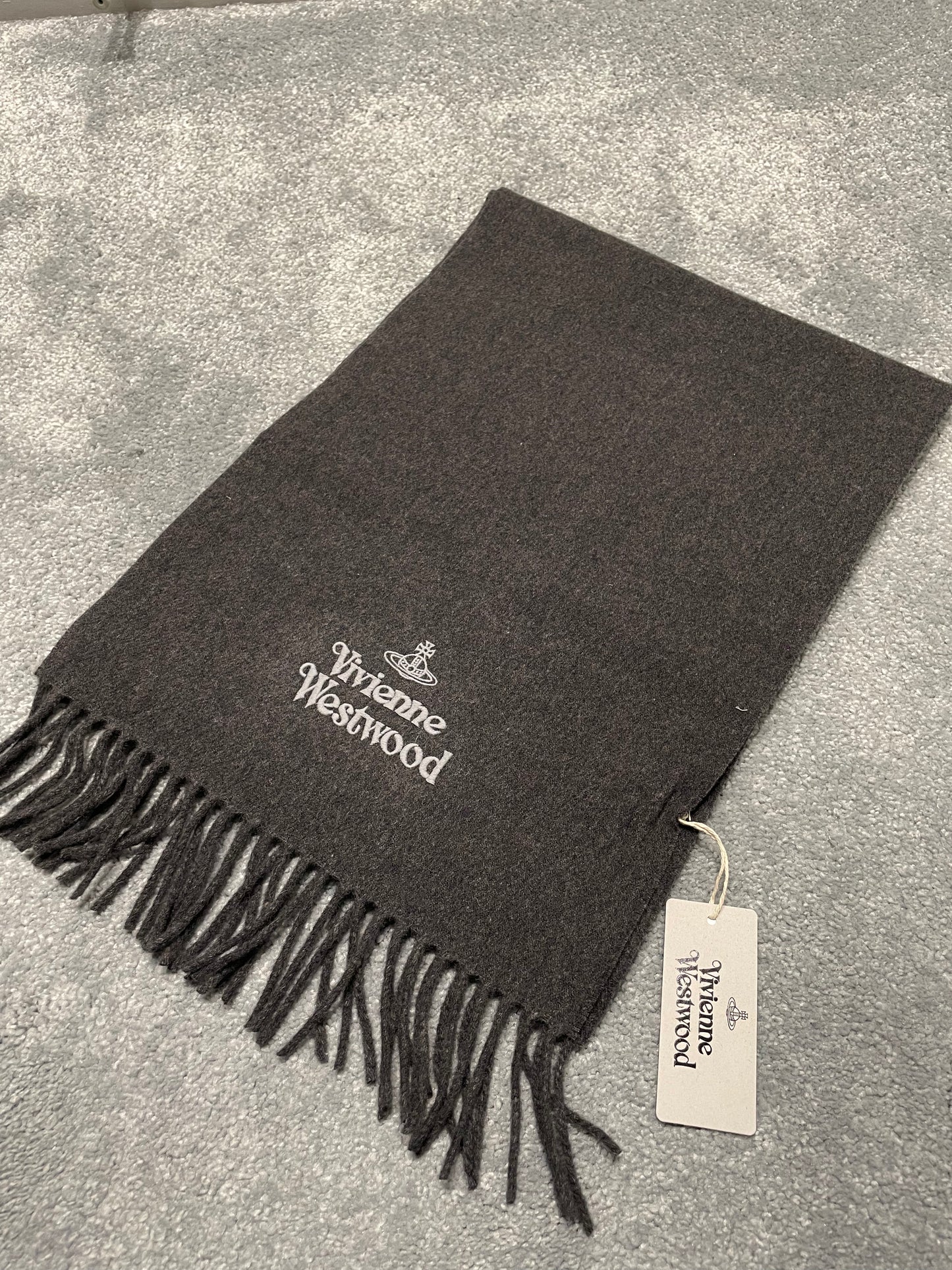Logo scarf深灰