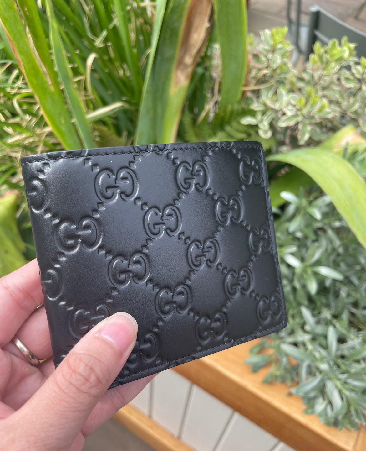 Gg monogram wallet 8卡