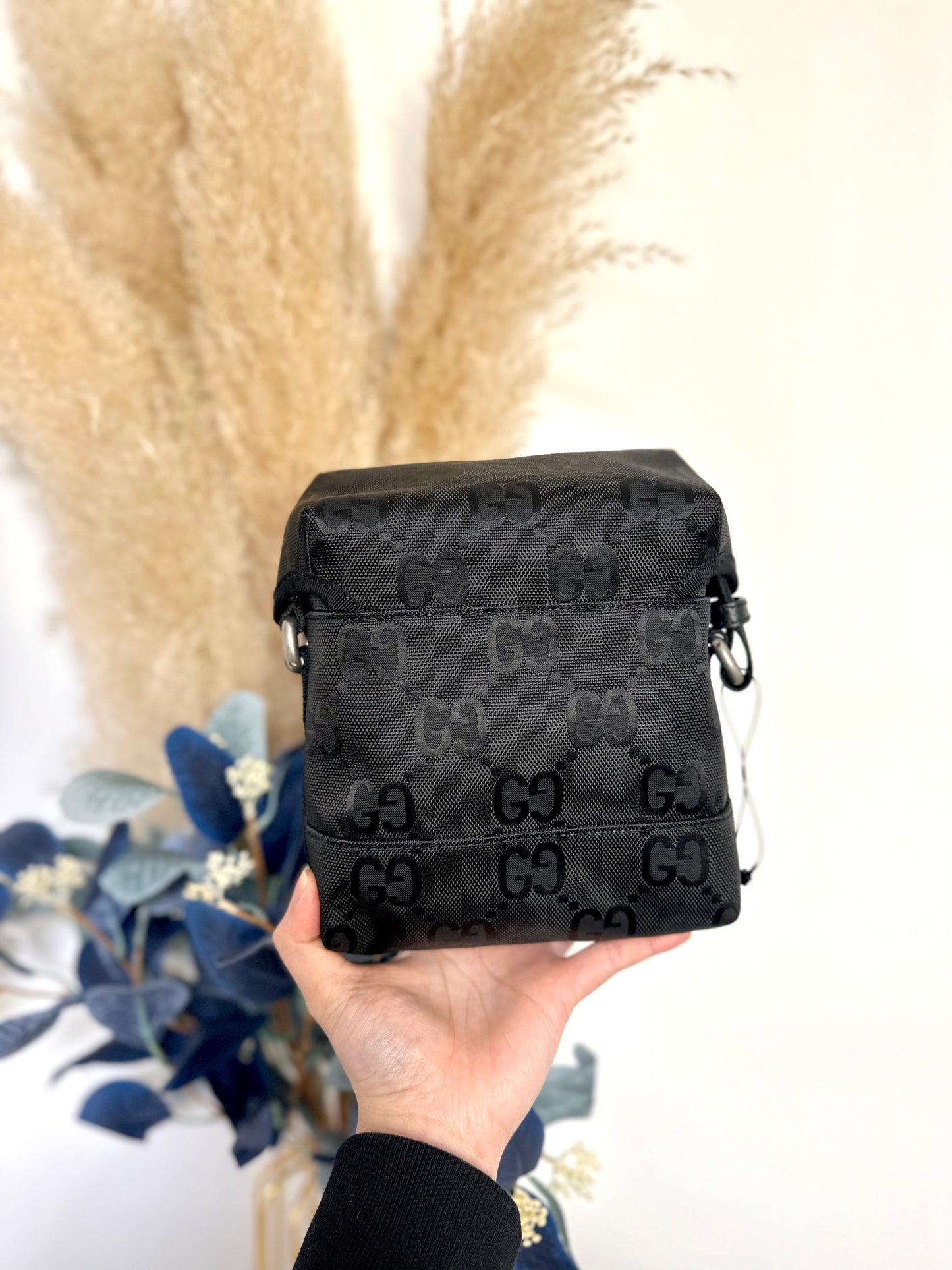 Gg monogram nylon crossbody