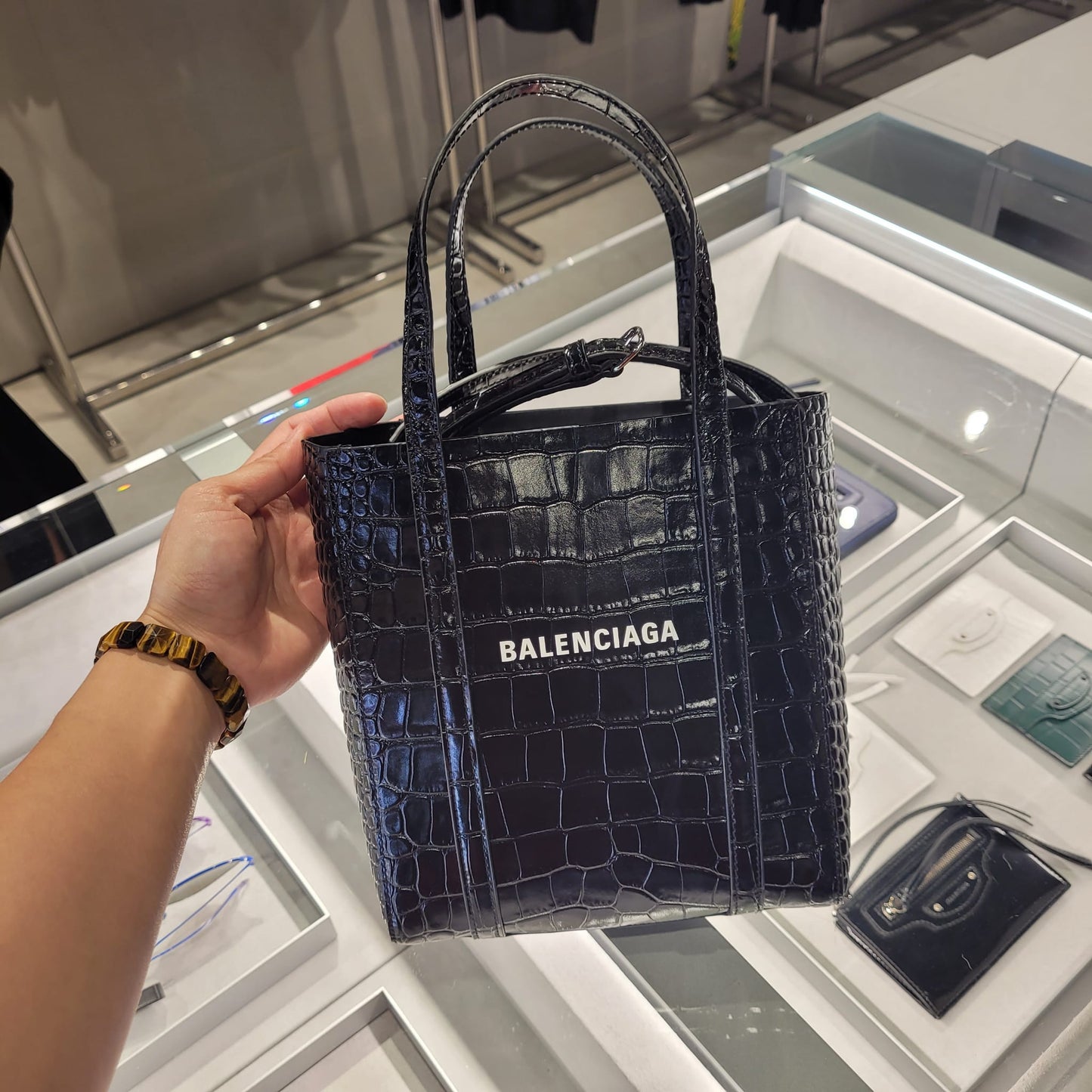 Everyday tote Xxs in black