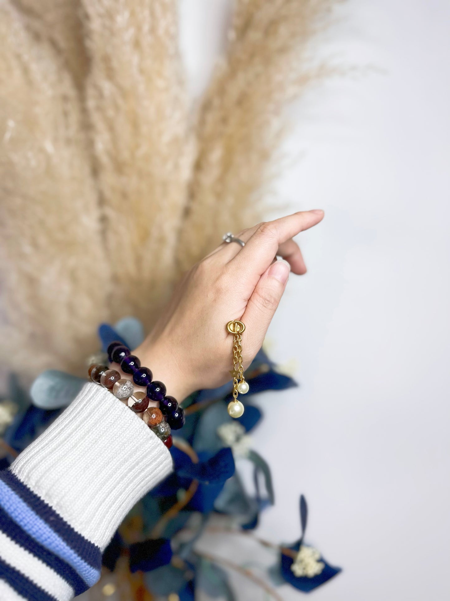 Cd drop earrings