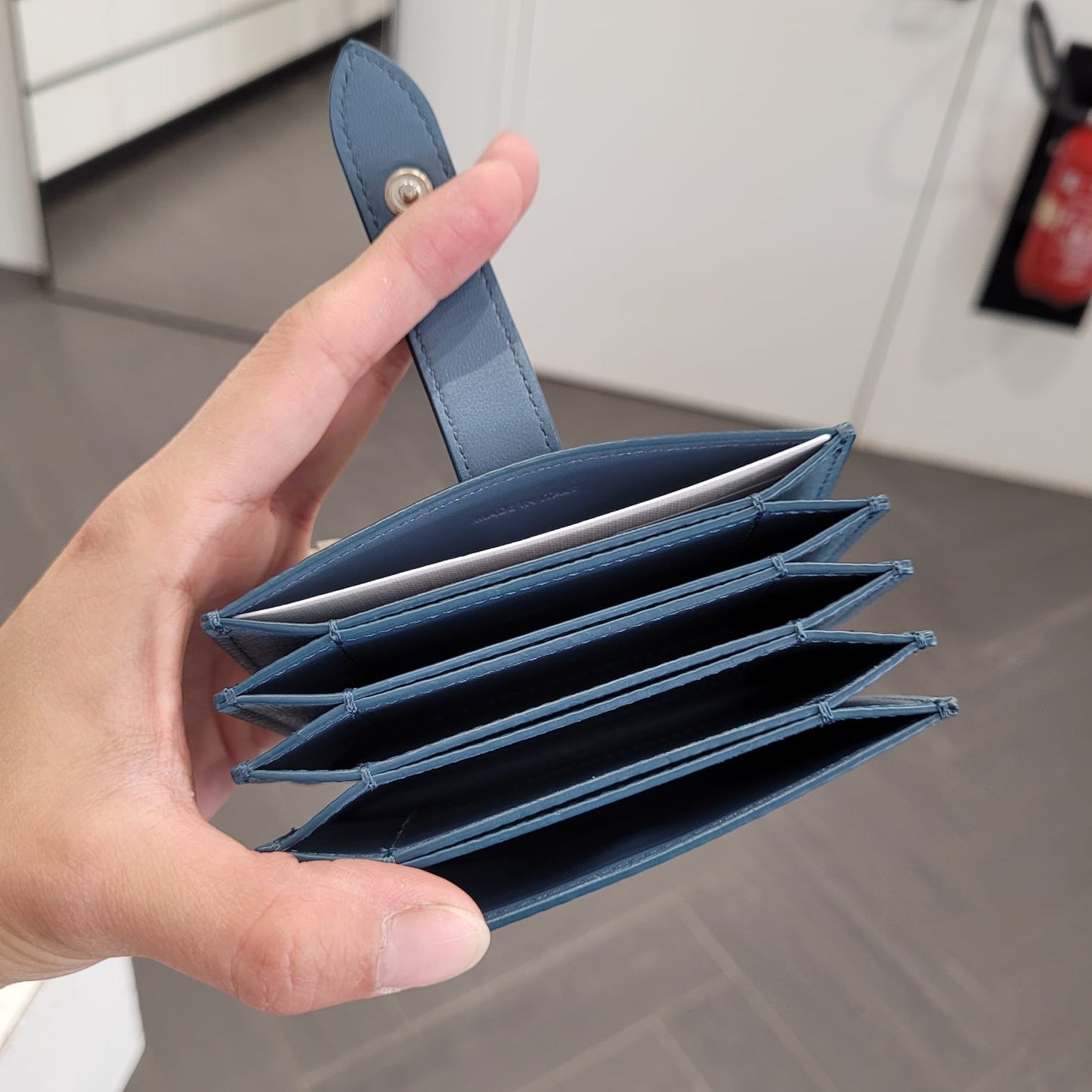 Strap card holder