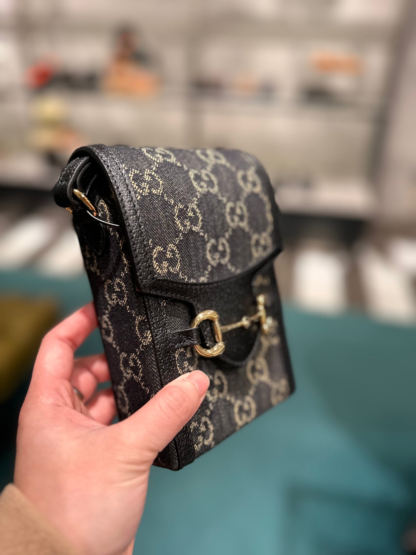 1955 horsebit mini bag
