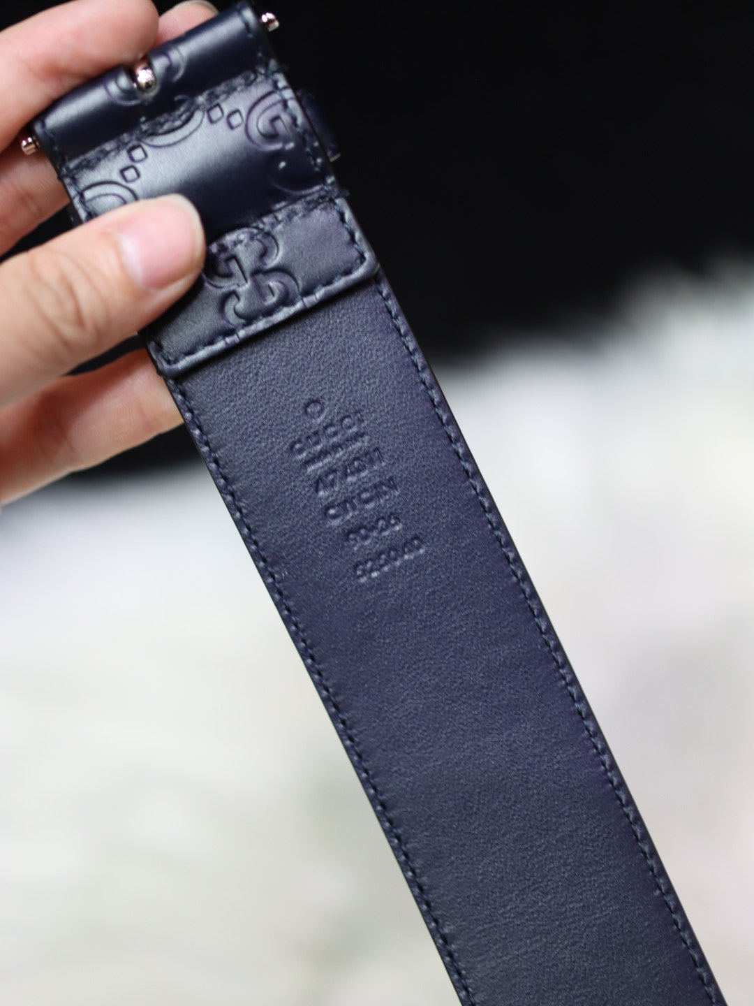 Gg monogram belt 90cm