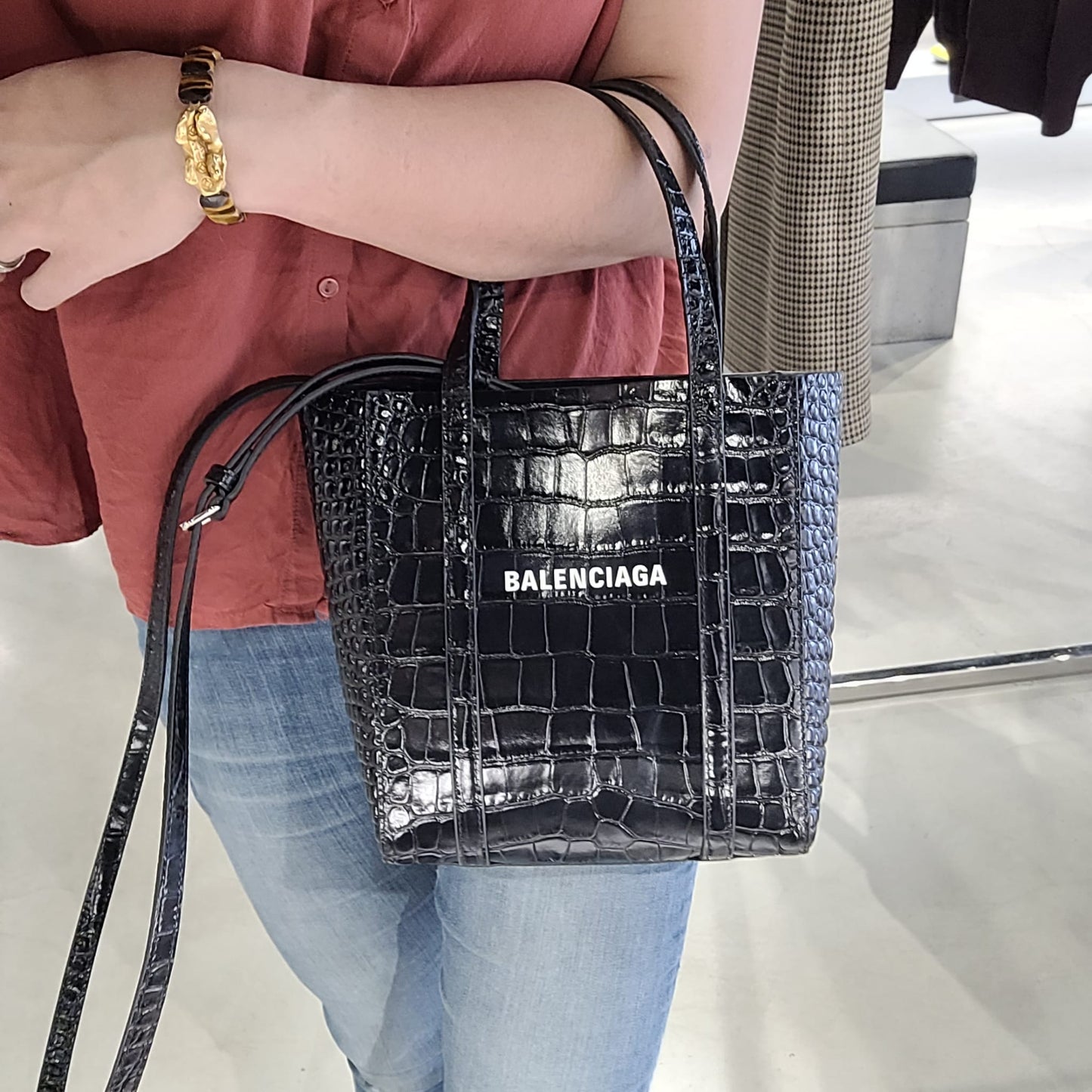 Everyday tote Xxs in black
