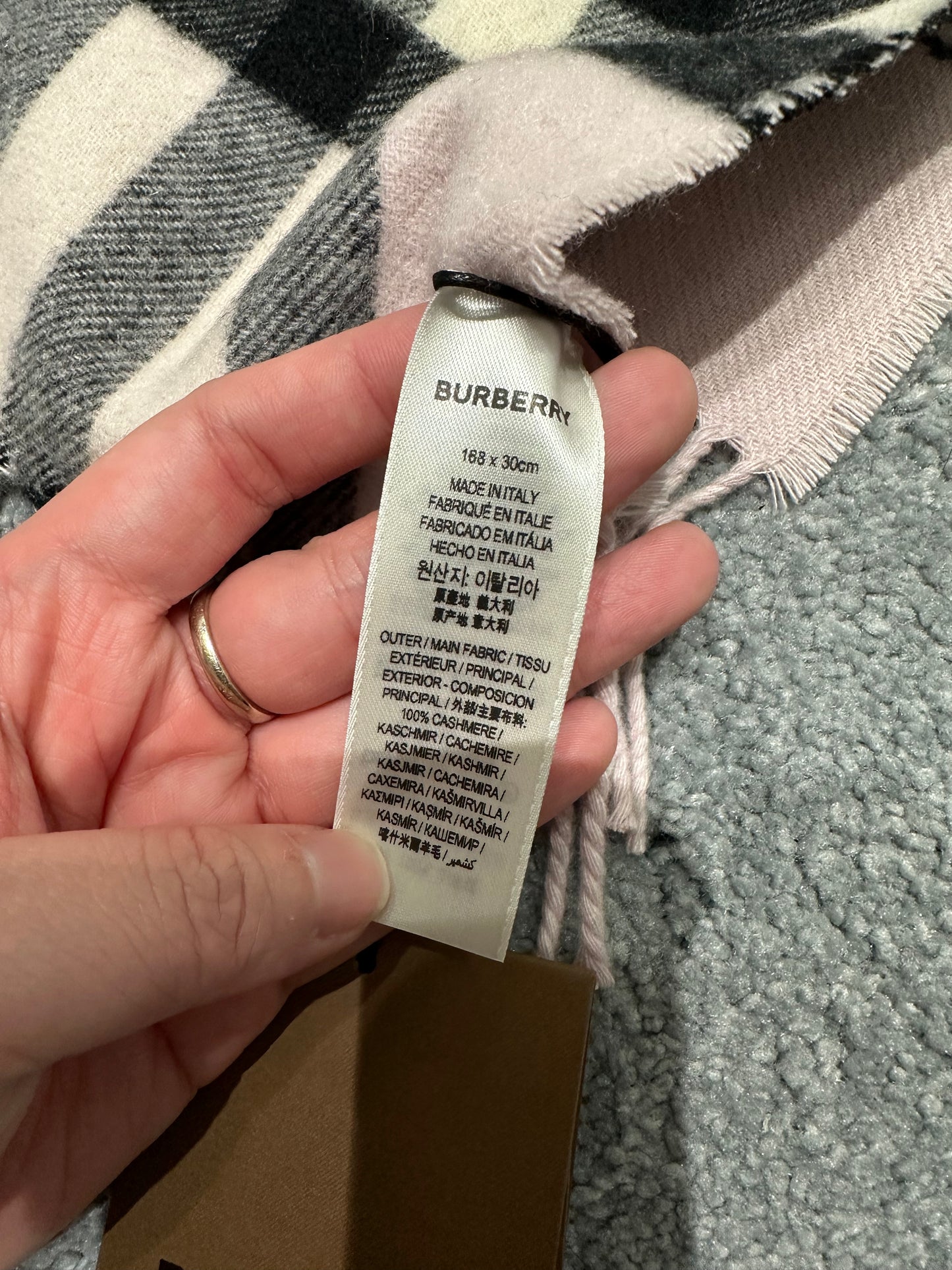 Burberry scarf
