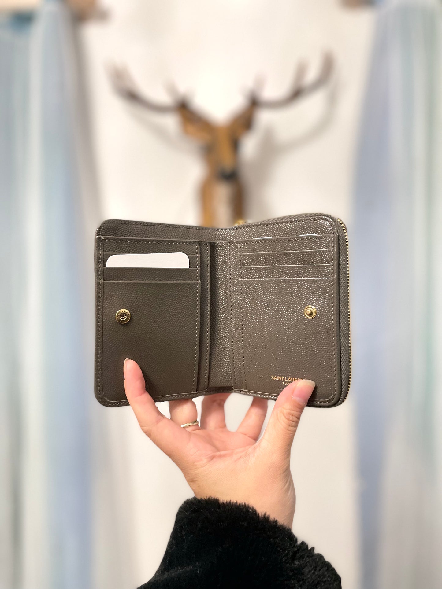 魚子醬紋logo wallet