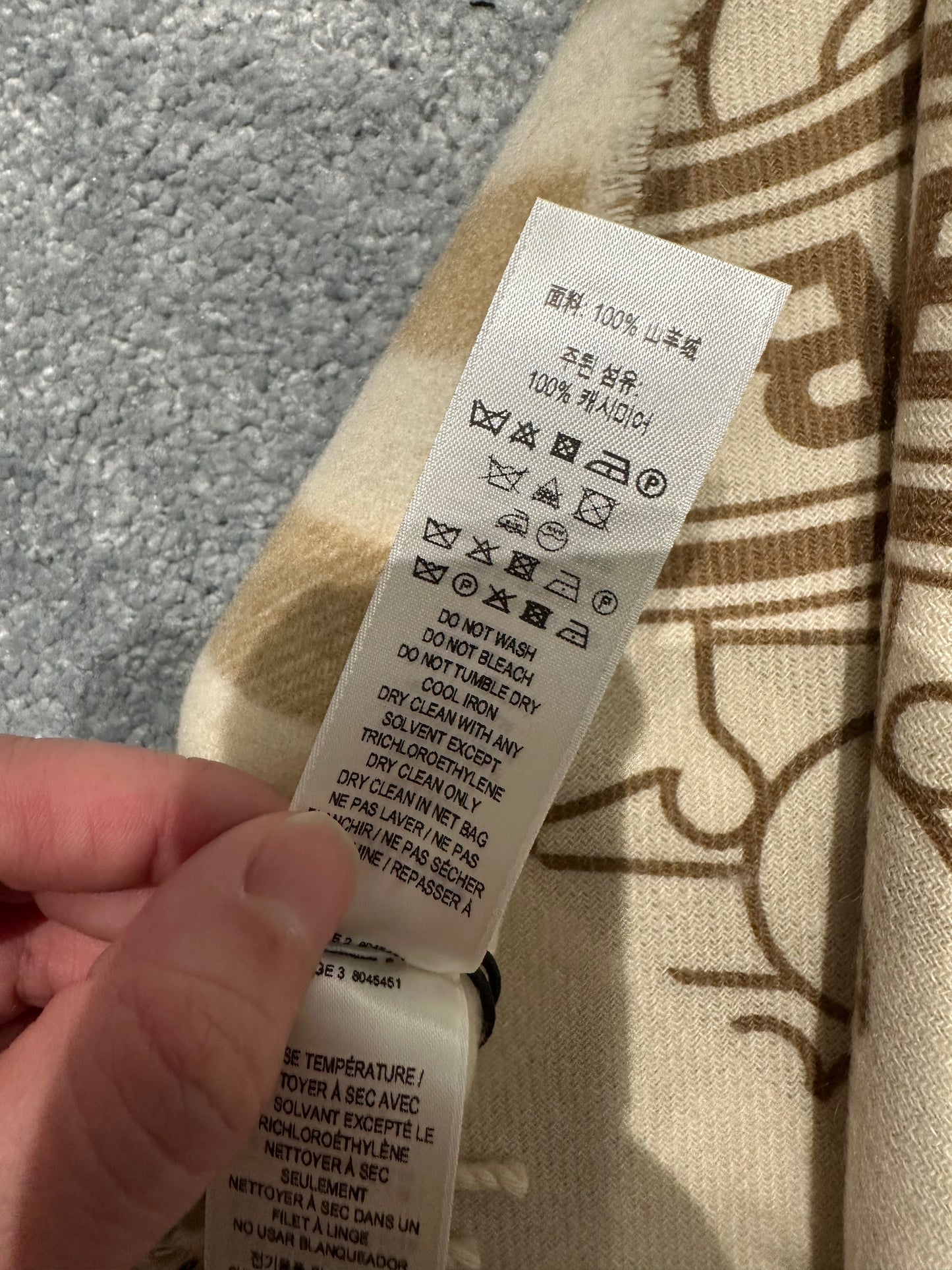 Burberry scarf