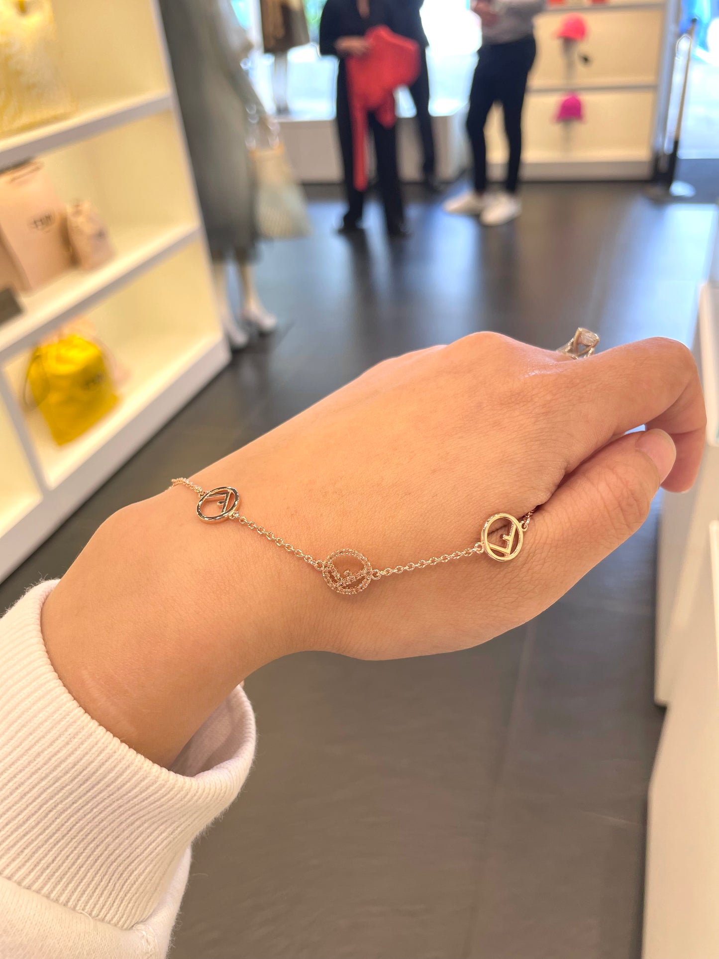 F Logo bracelet