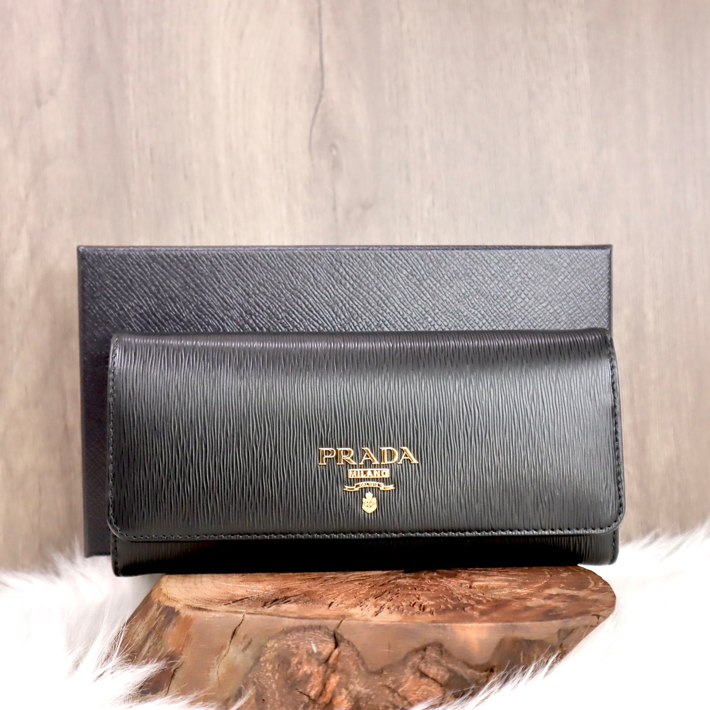 水波防刮紋長銀包連card holder