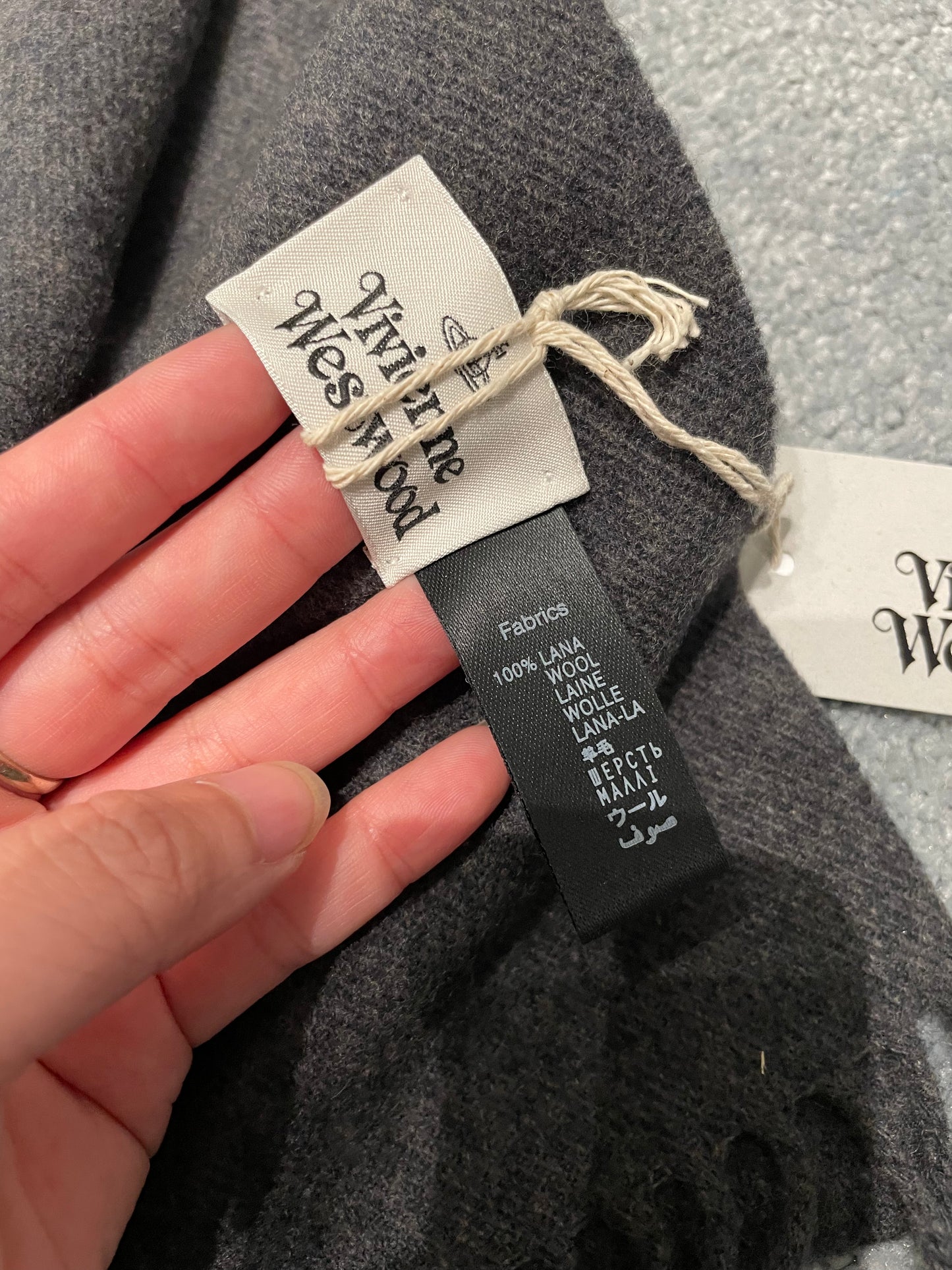 Logo scarf深灰