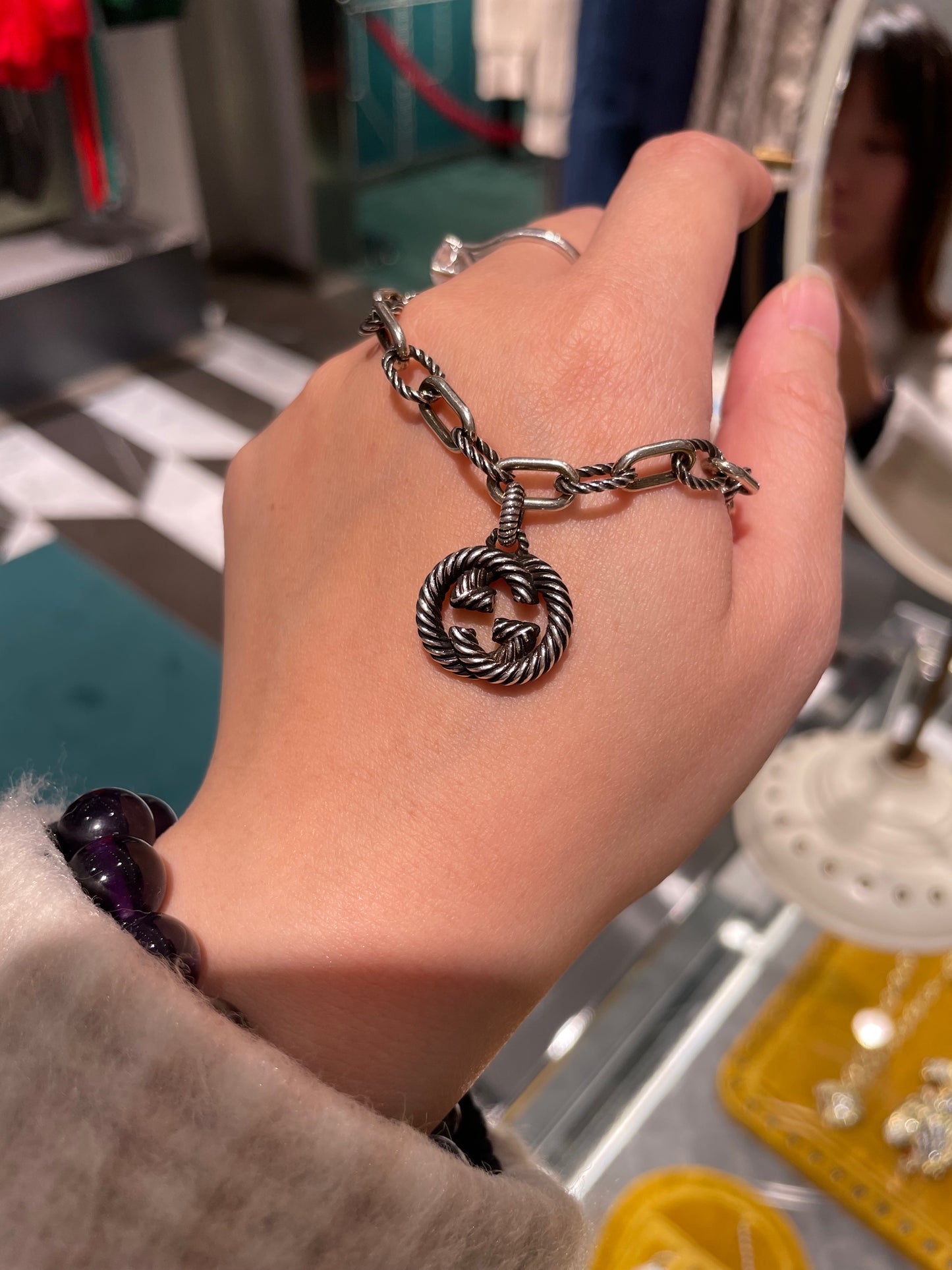 Gg buckle bracelet