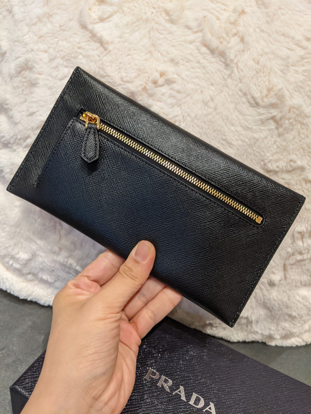 十字紋信封pouch