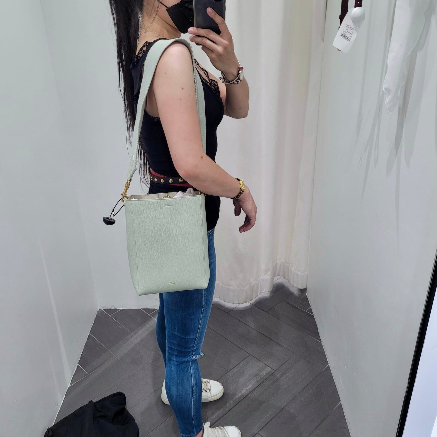 Sangle bucket bag small