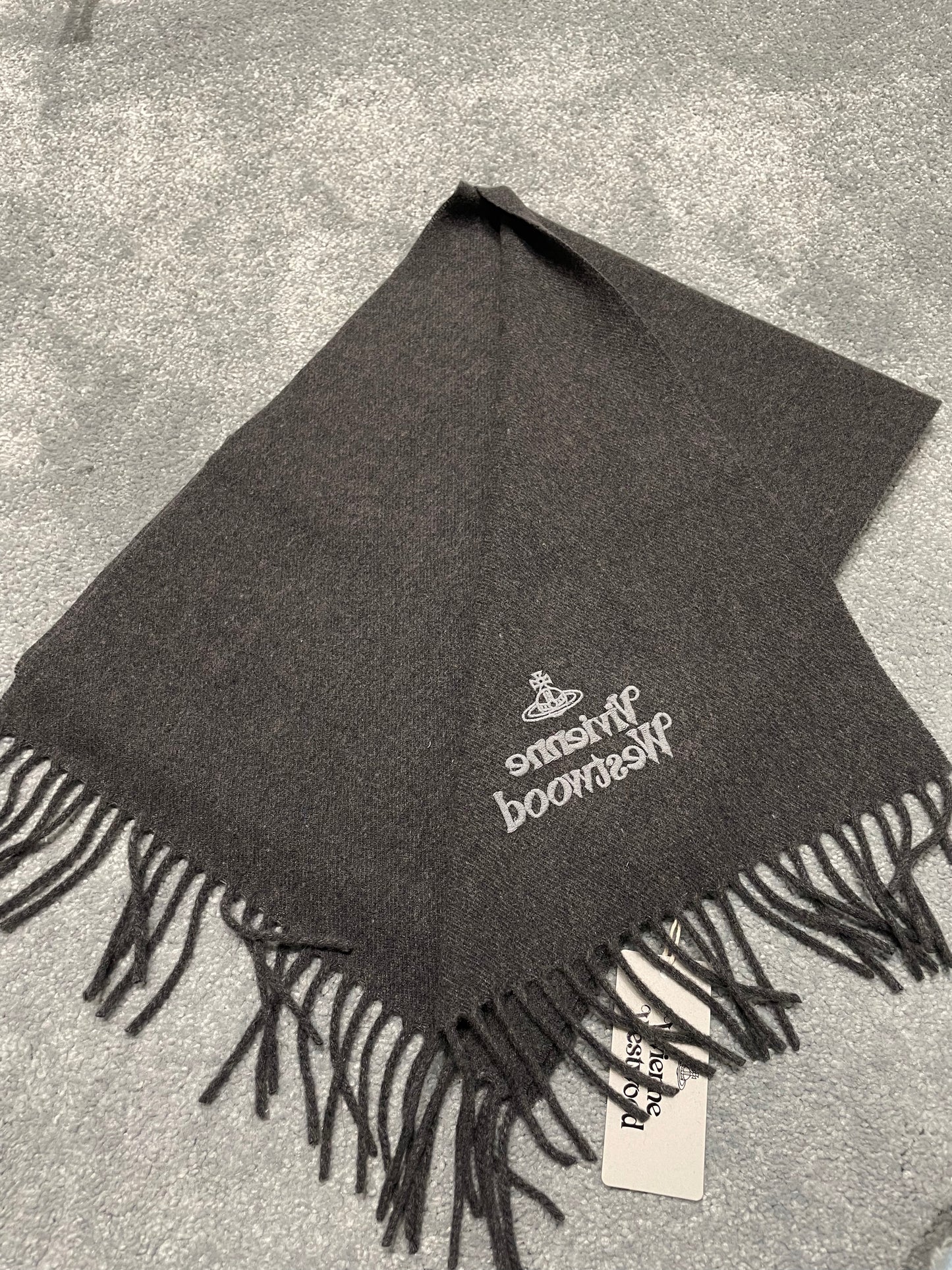 Logo scarf深灰