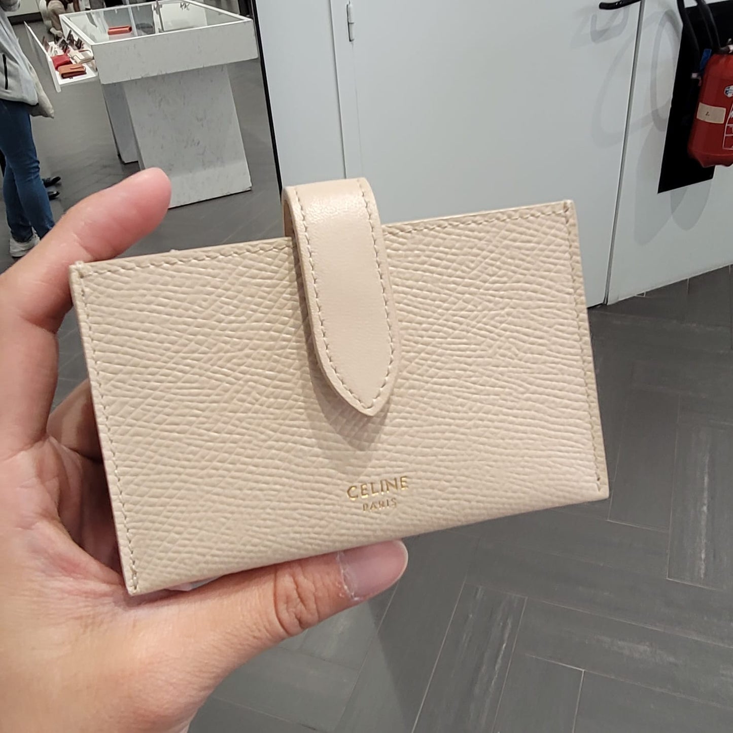 Strap card holder