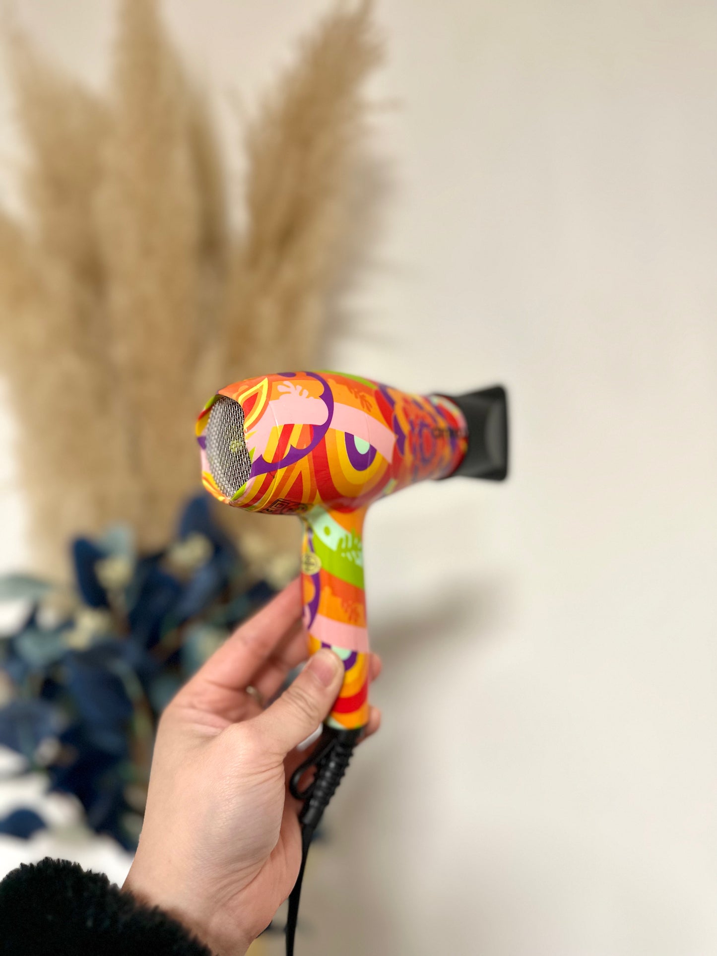 Mini hair dryer 英插