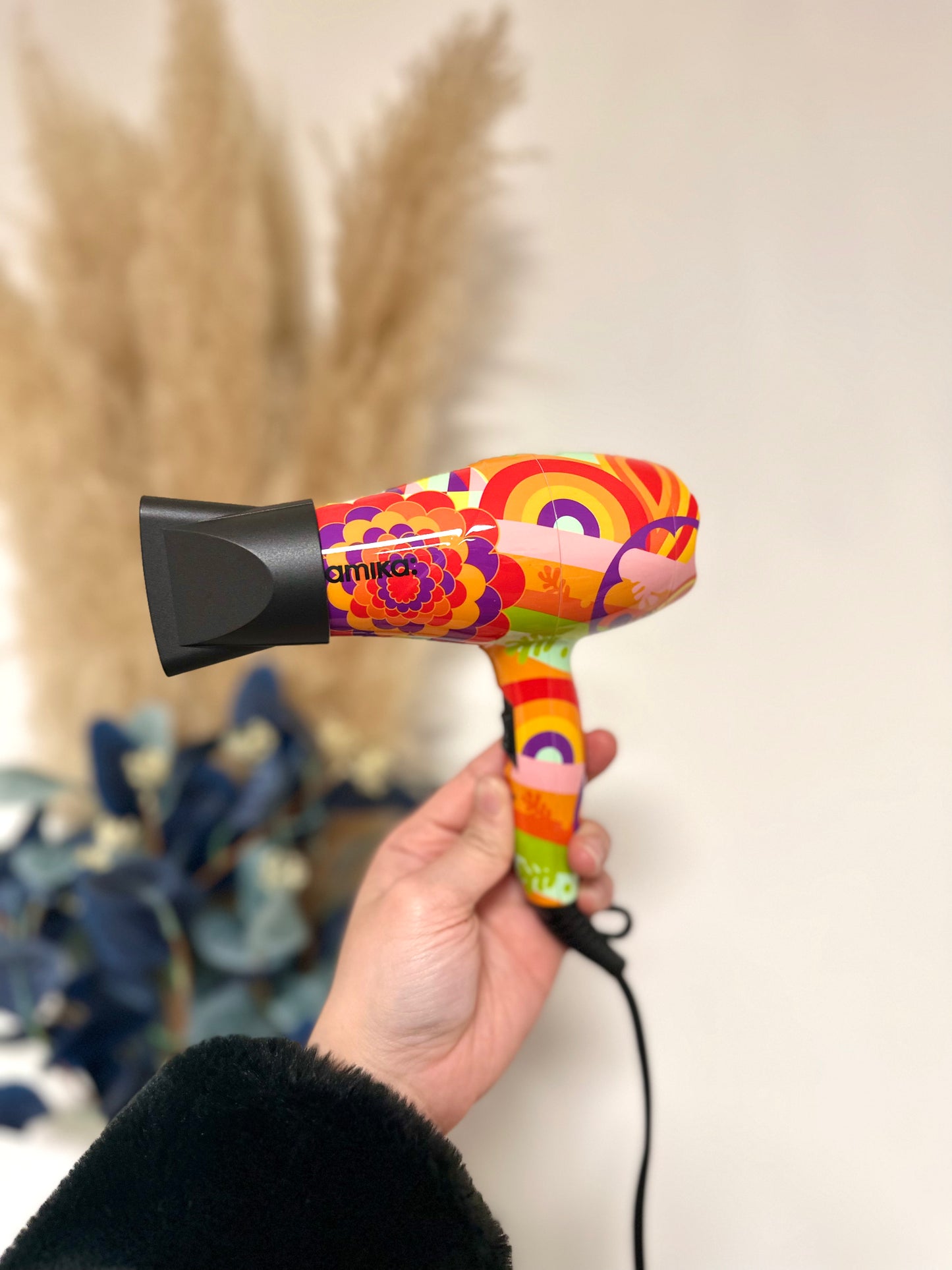 Mini hair dryer 英插