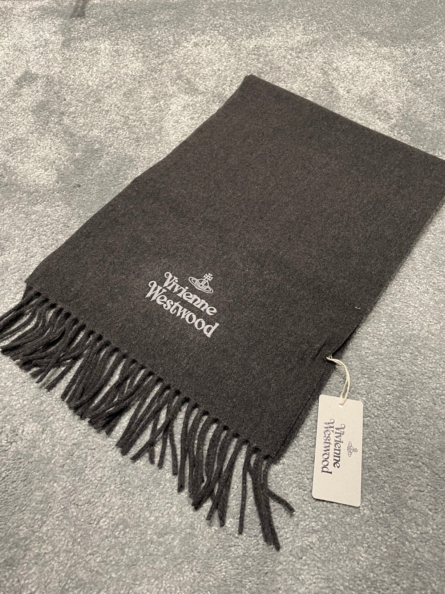 Logo scarf深灰