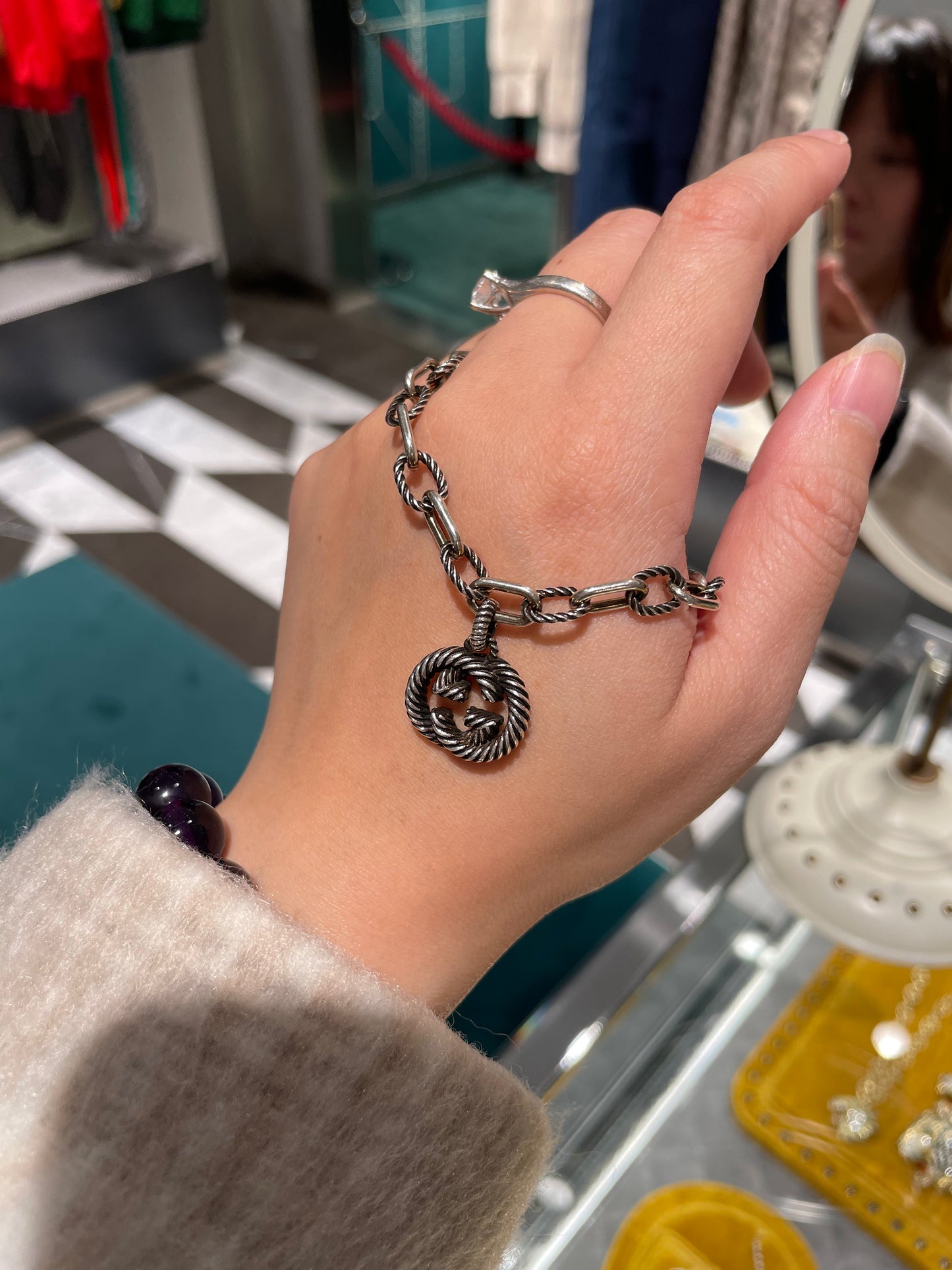 Gg buckle bracelet